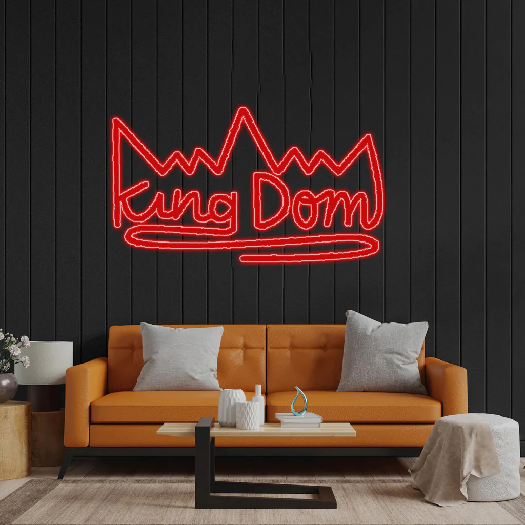 King Dom - Premium Neon Artwork