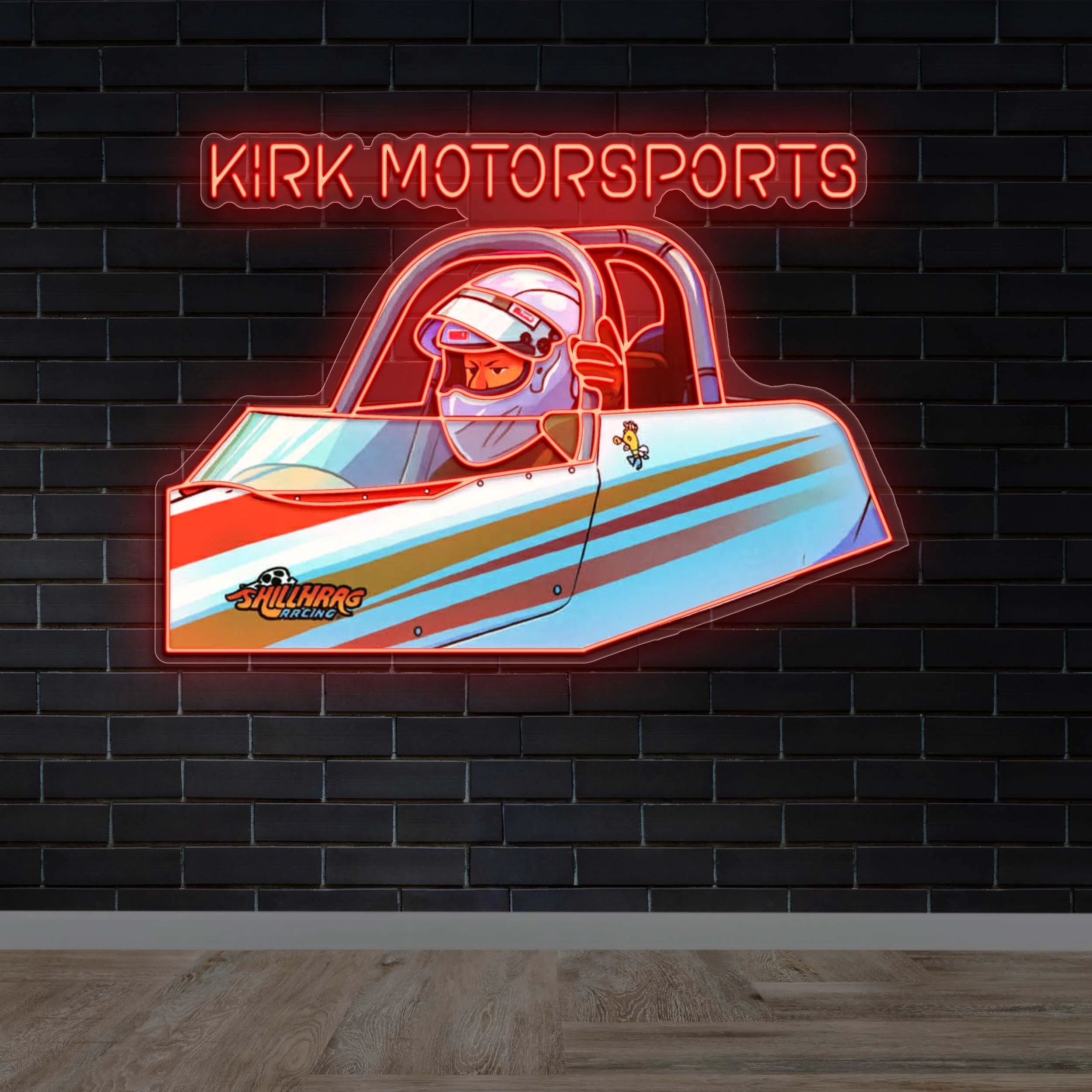KIRK MOTORSPORTS - Premium Neon Artwork