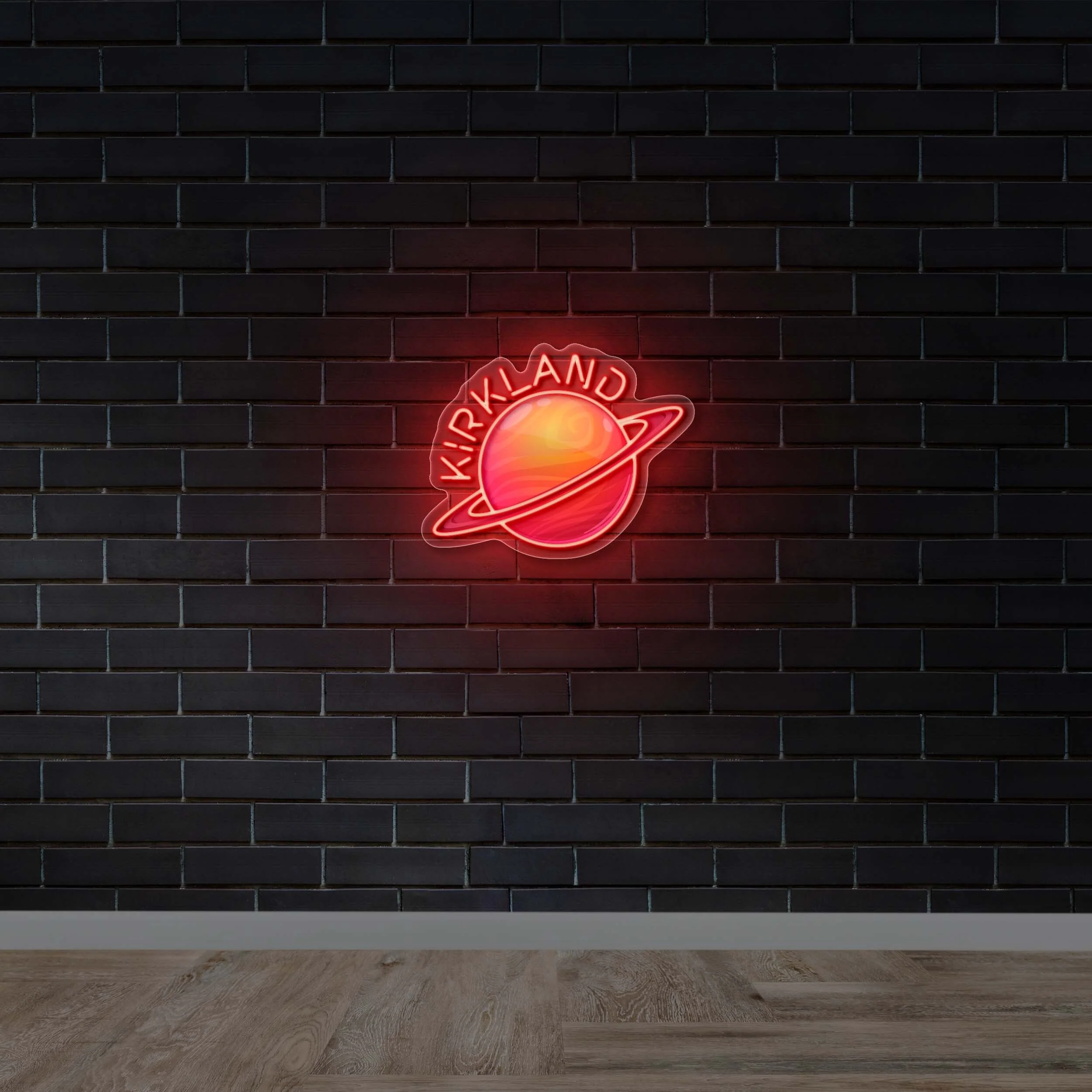 KIRKLAND - Premium Neon Artwork