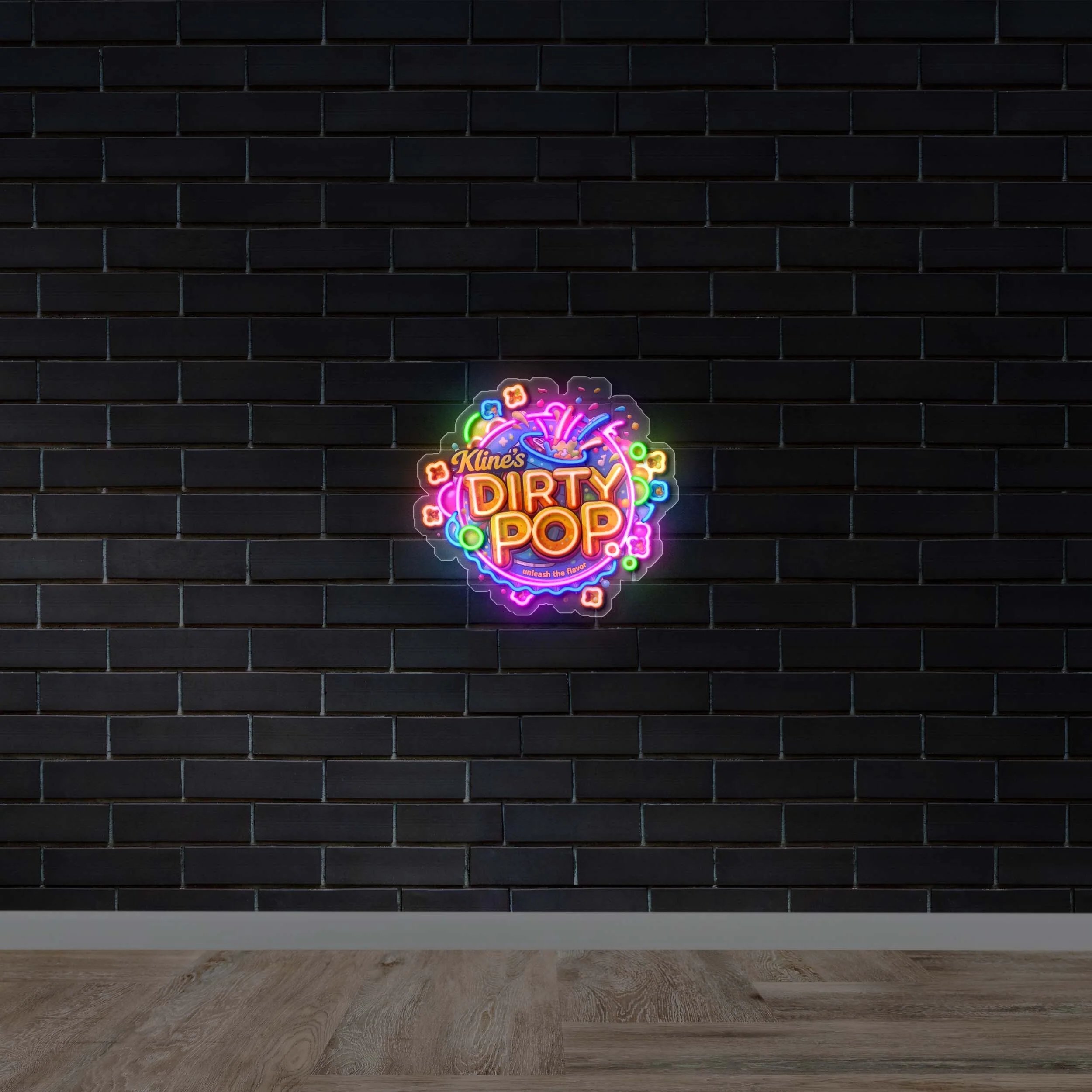 Kline’s Dirty Pop - Premium Neon Artwork