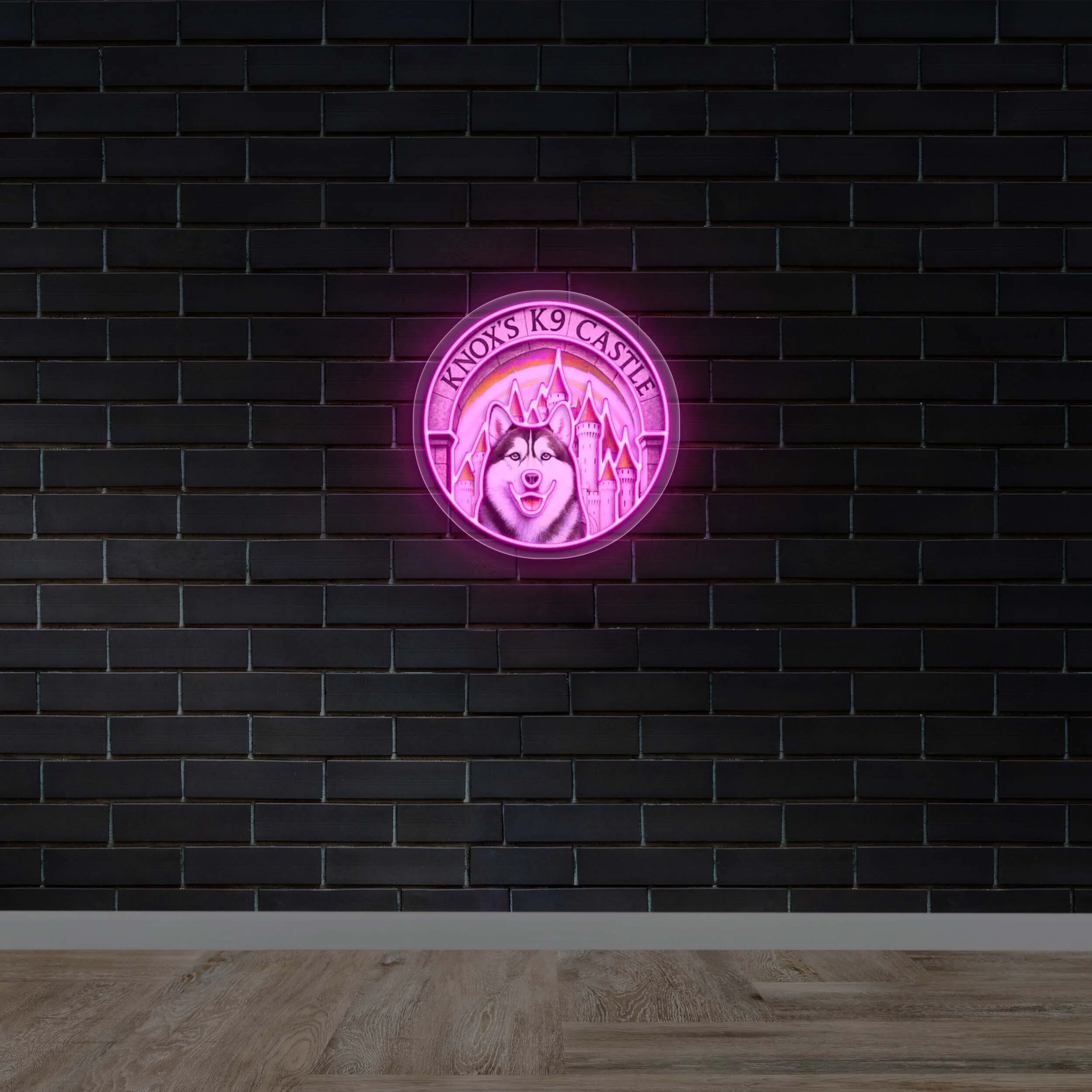 Knox’s K9 Castle - Premium Neon Artwork