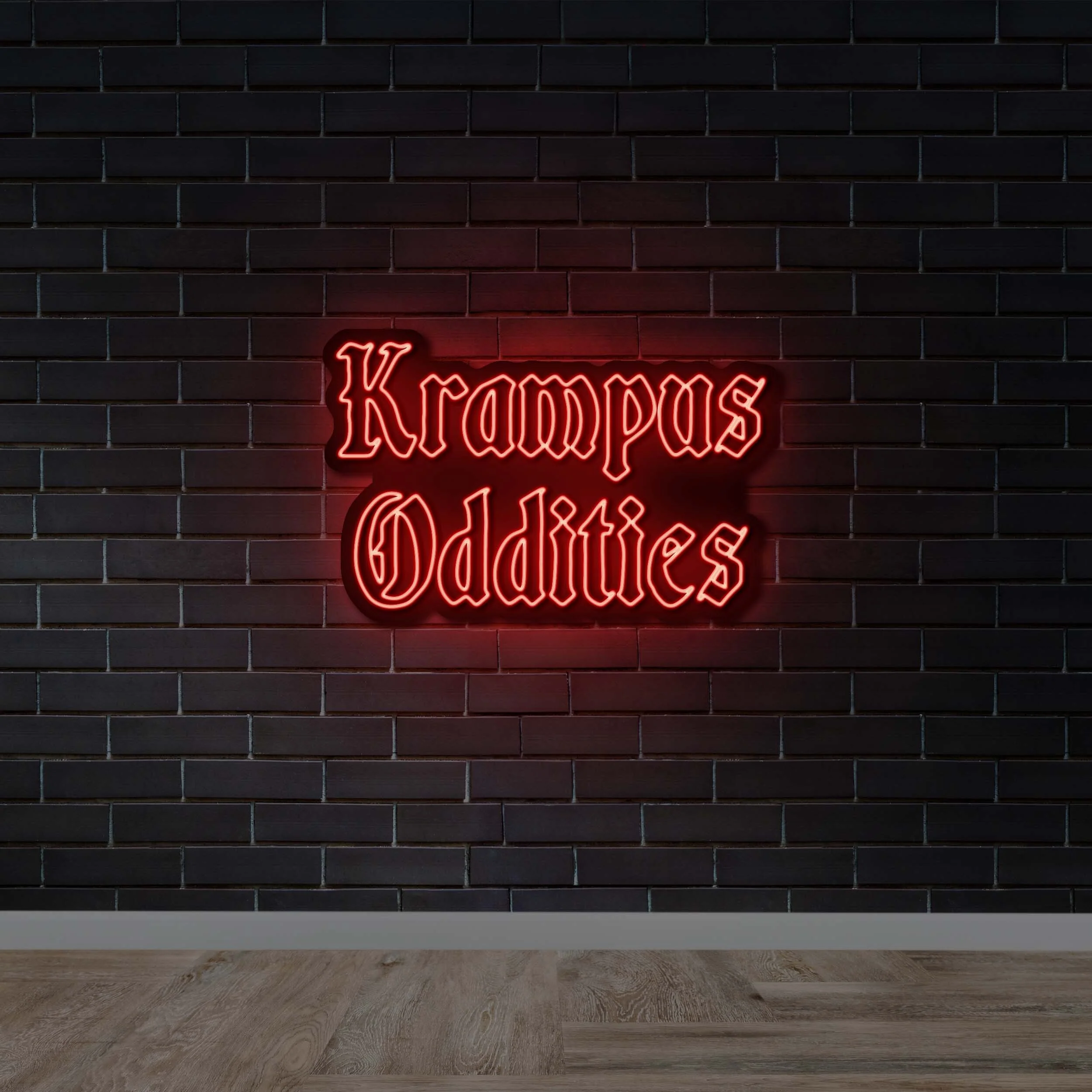 Krampus Oddities - Premium Neon Artwork