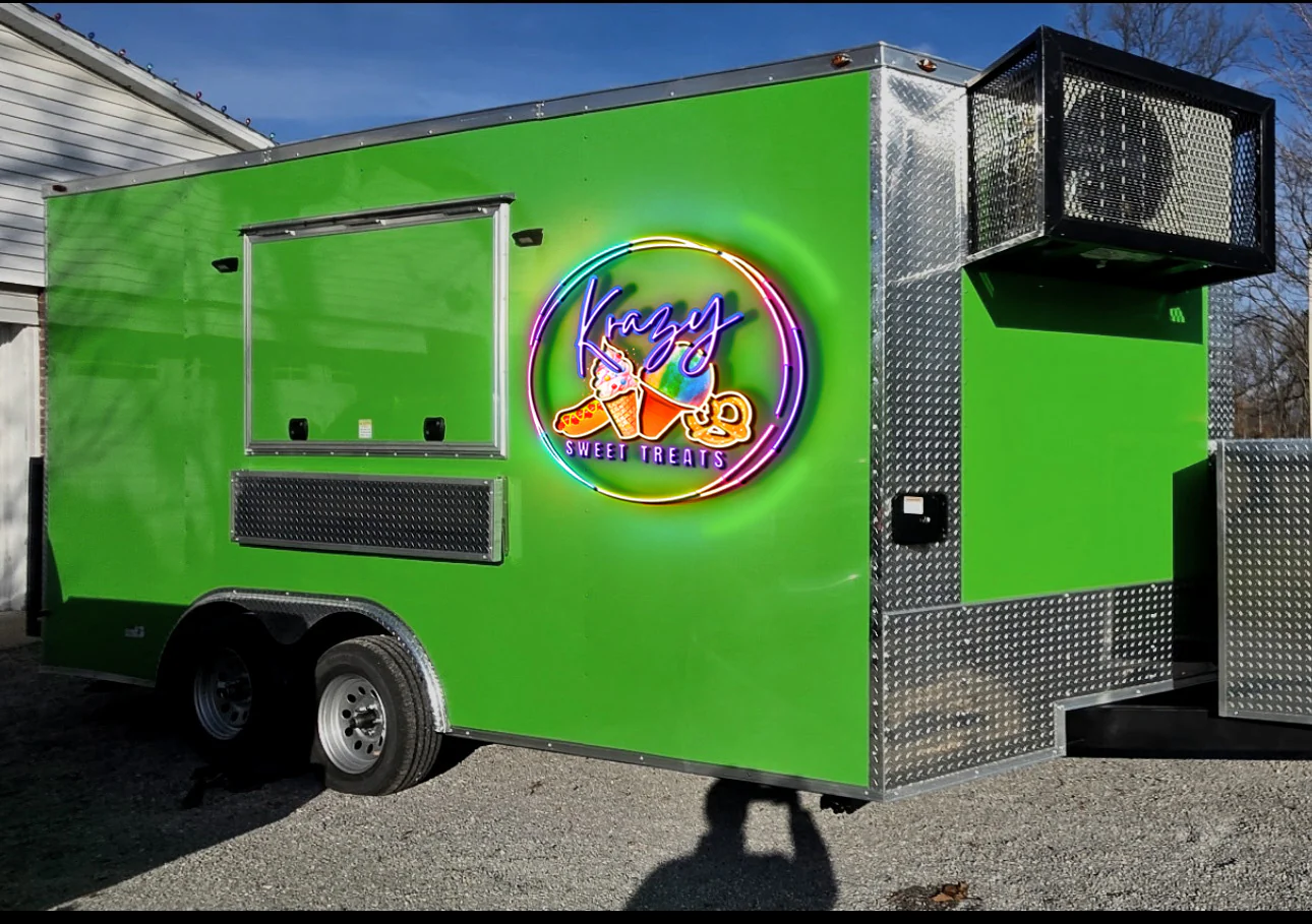 Krazy Sweet Treats - Premium Neon Artwork