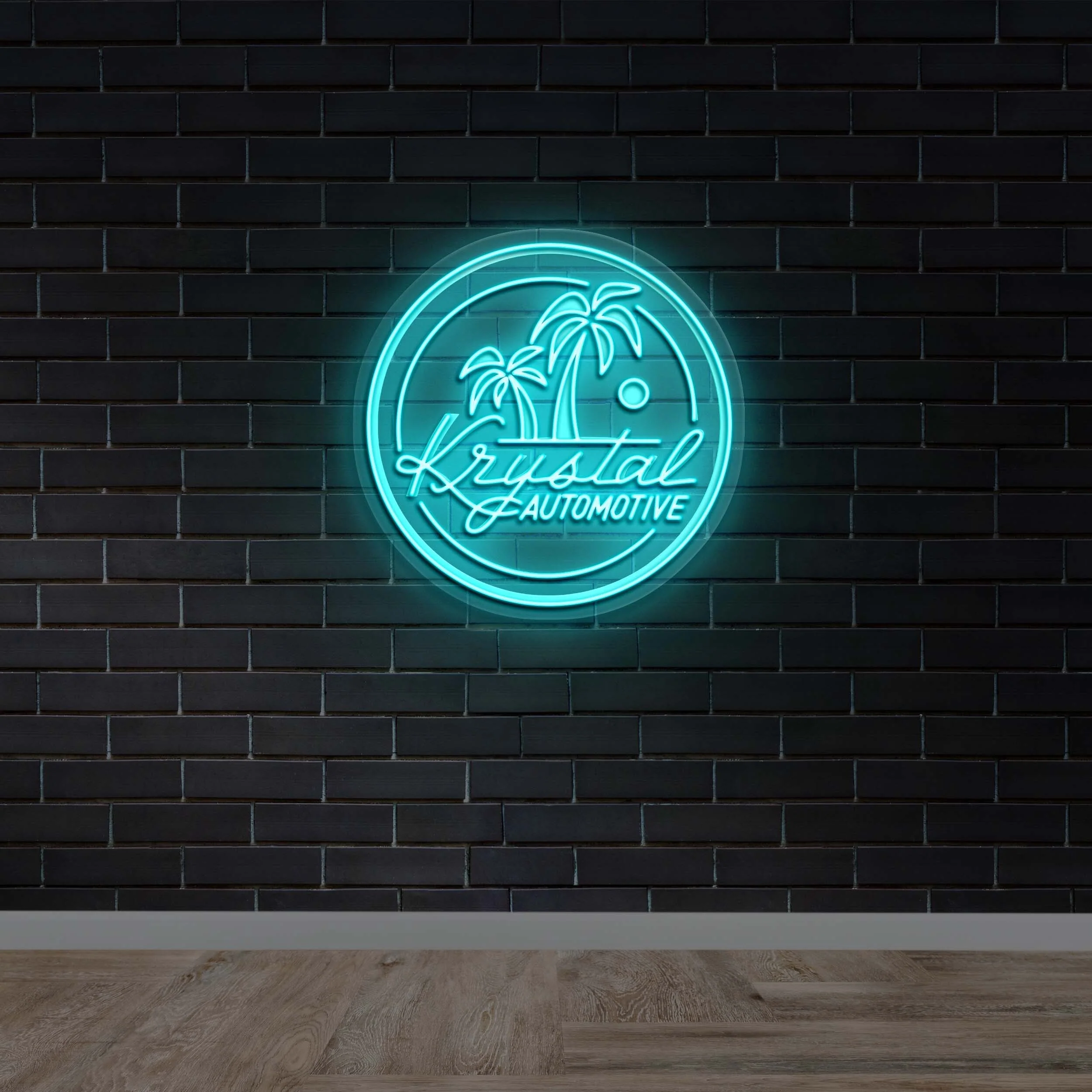 Krystal Automotive - Premium Neon Artwork