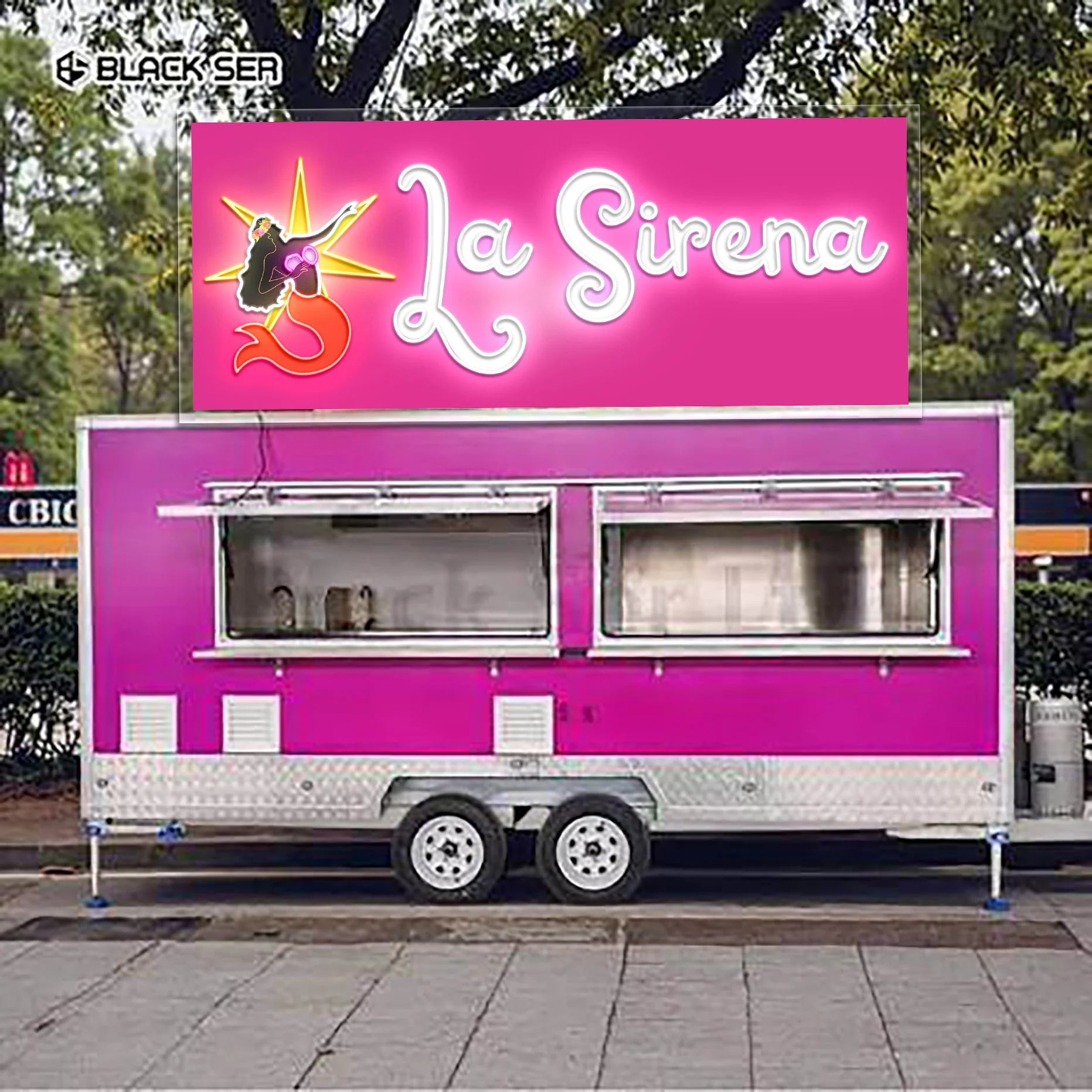 La Sirena | 3rd Version - Premium Neon Artwork - Image 2