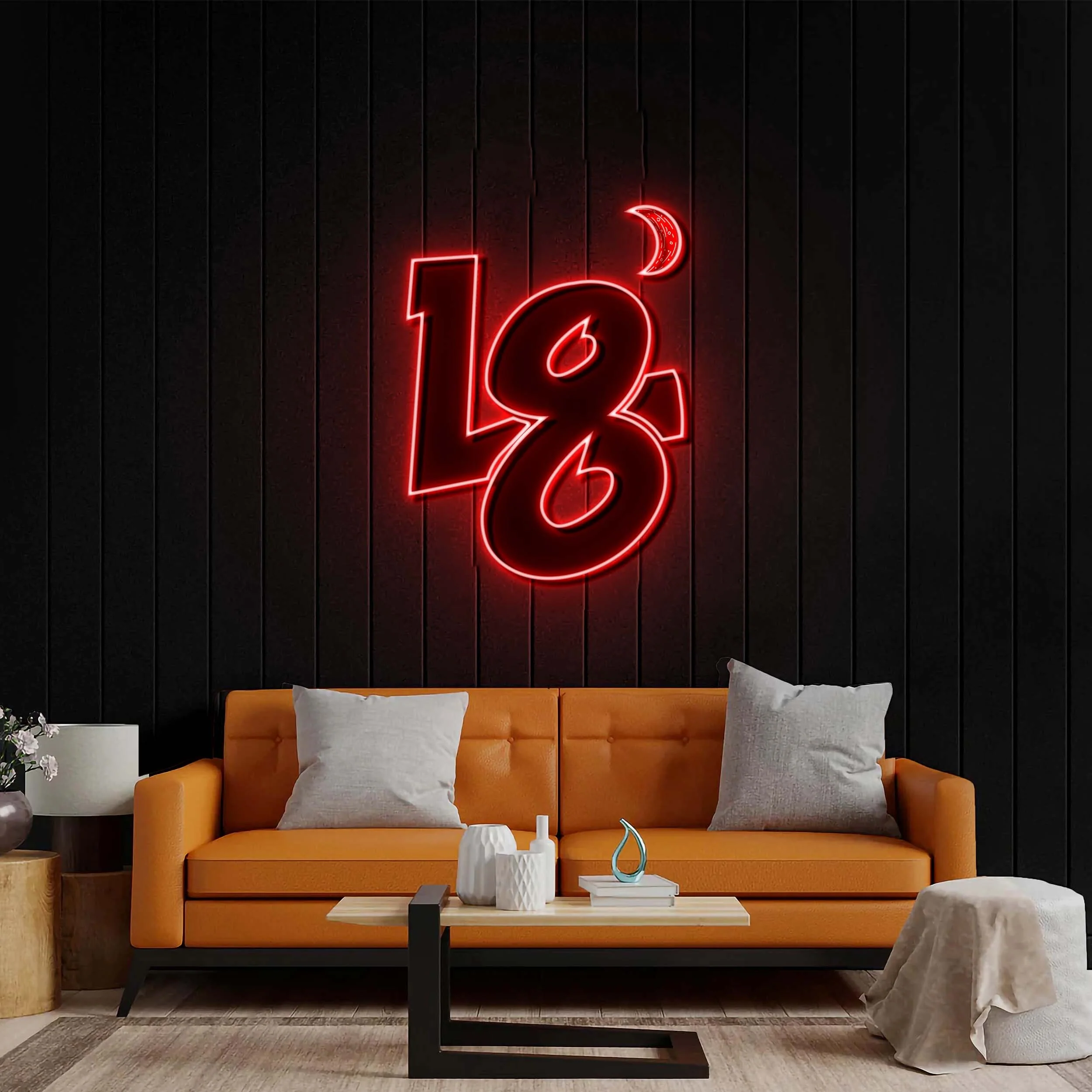 L8 - Premium Neon Artwork