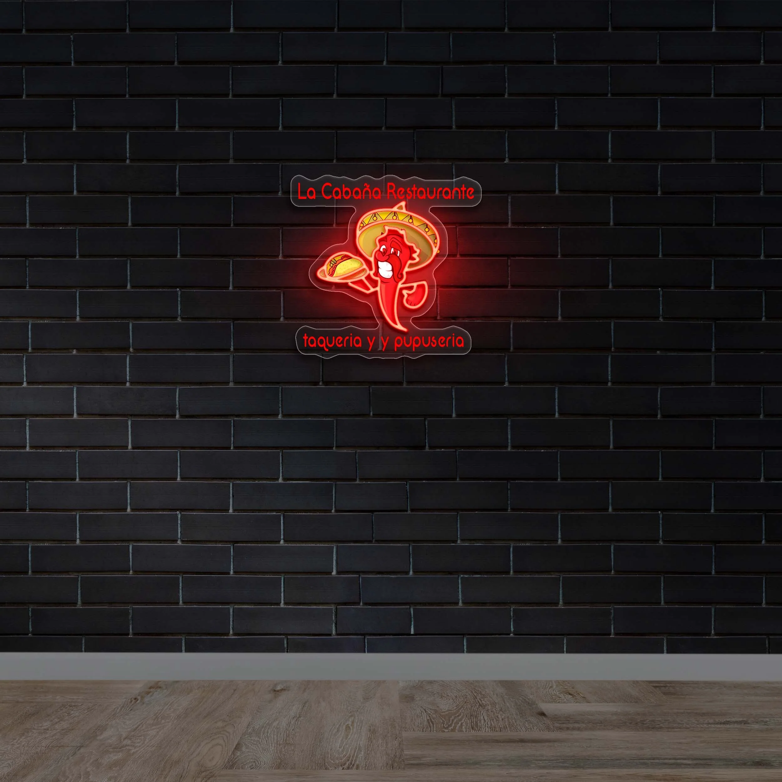 La CabaƱa Restaurante - Premium Neon Artwork