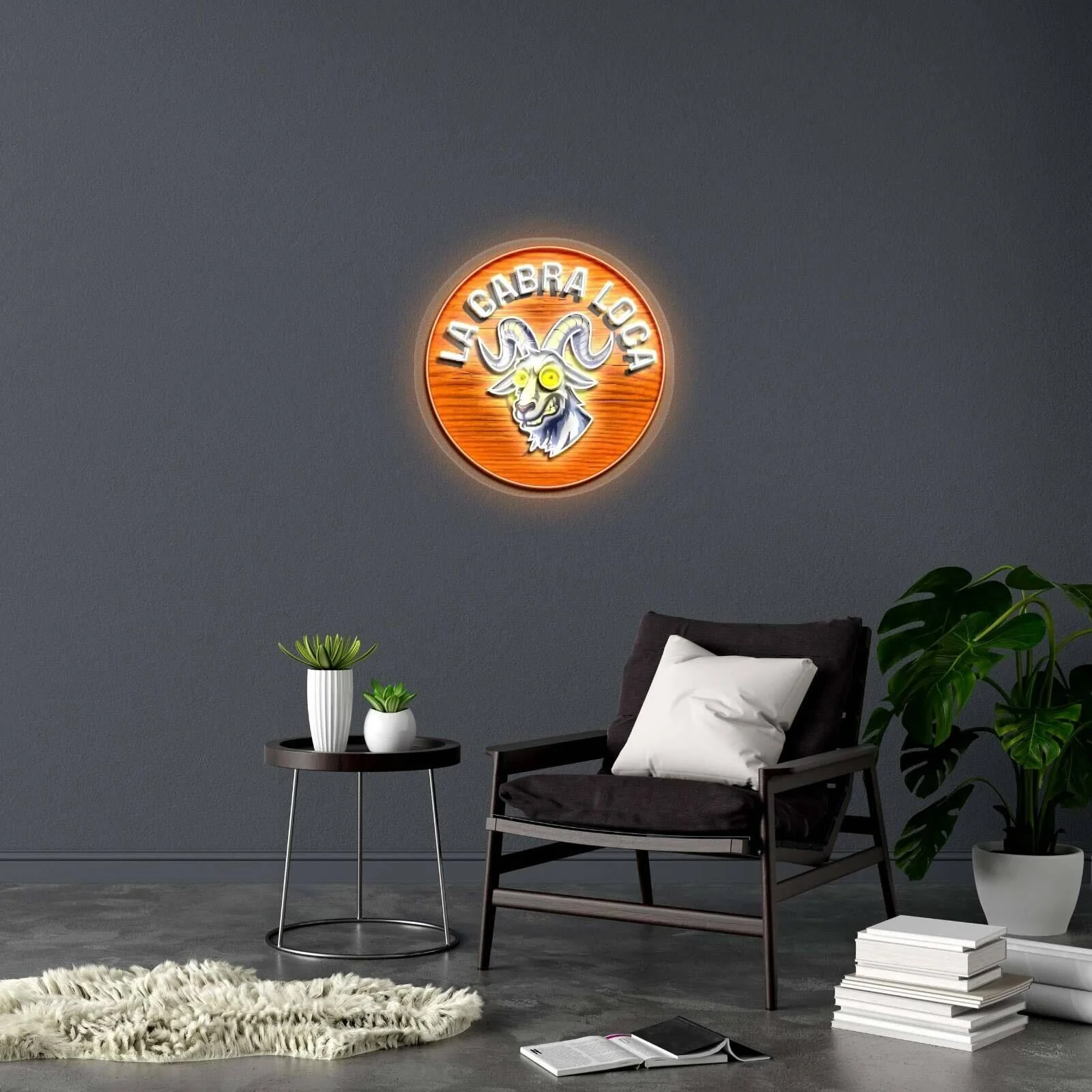 LA CABRA LOCA - Premium Neon Artwork