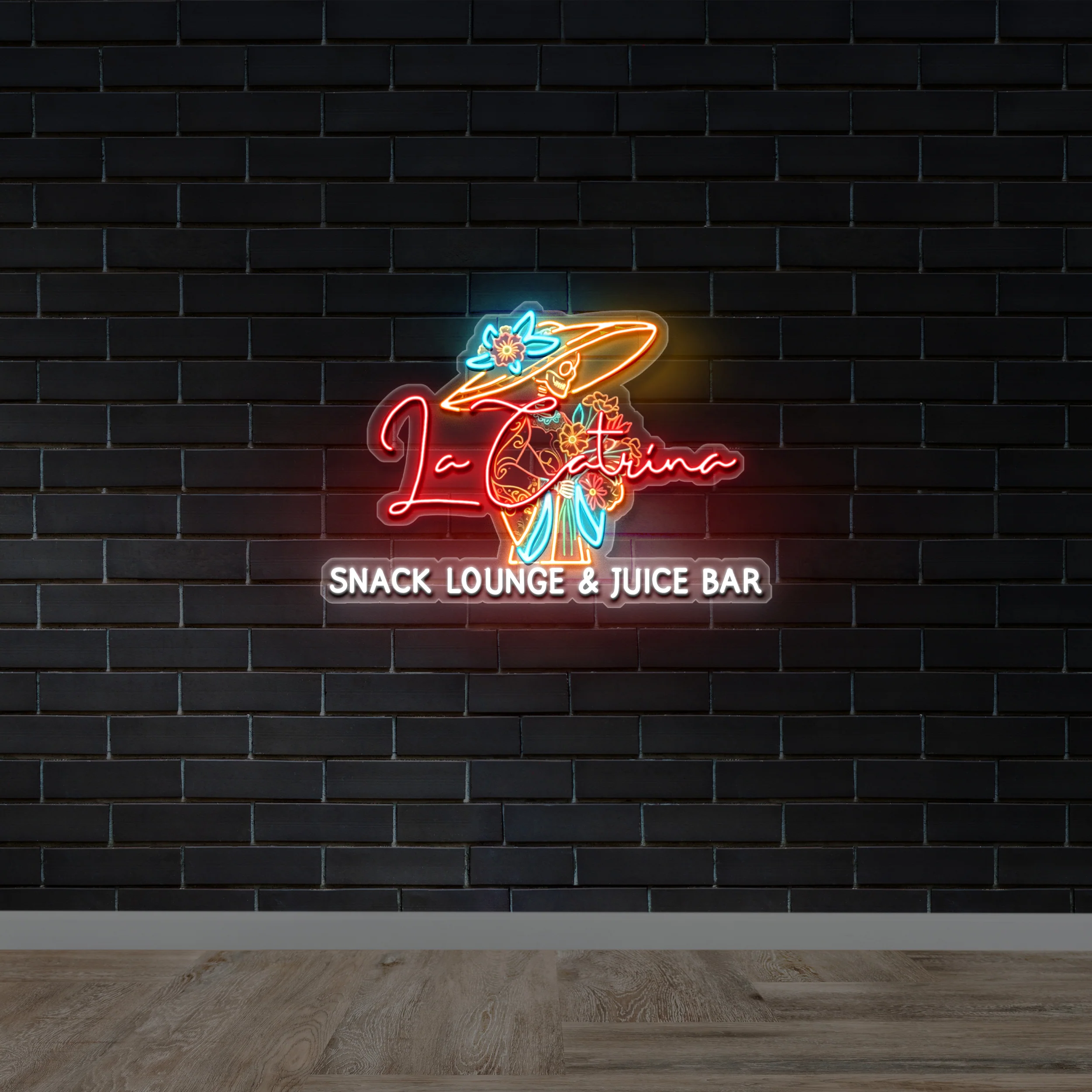 La Catrina - Premium Neon Artwork