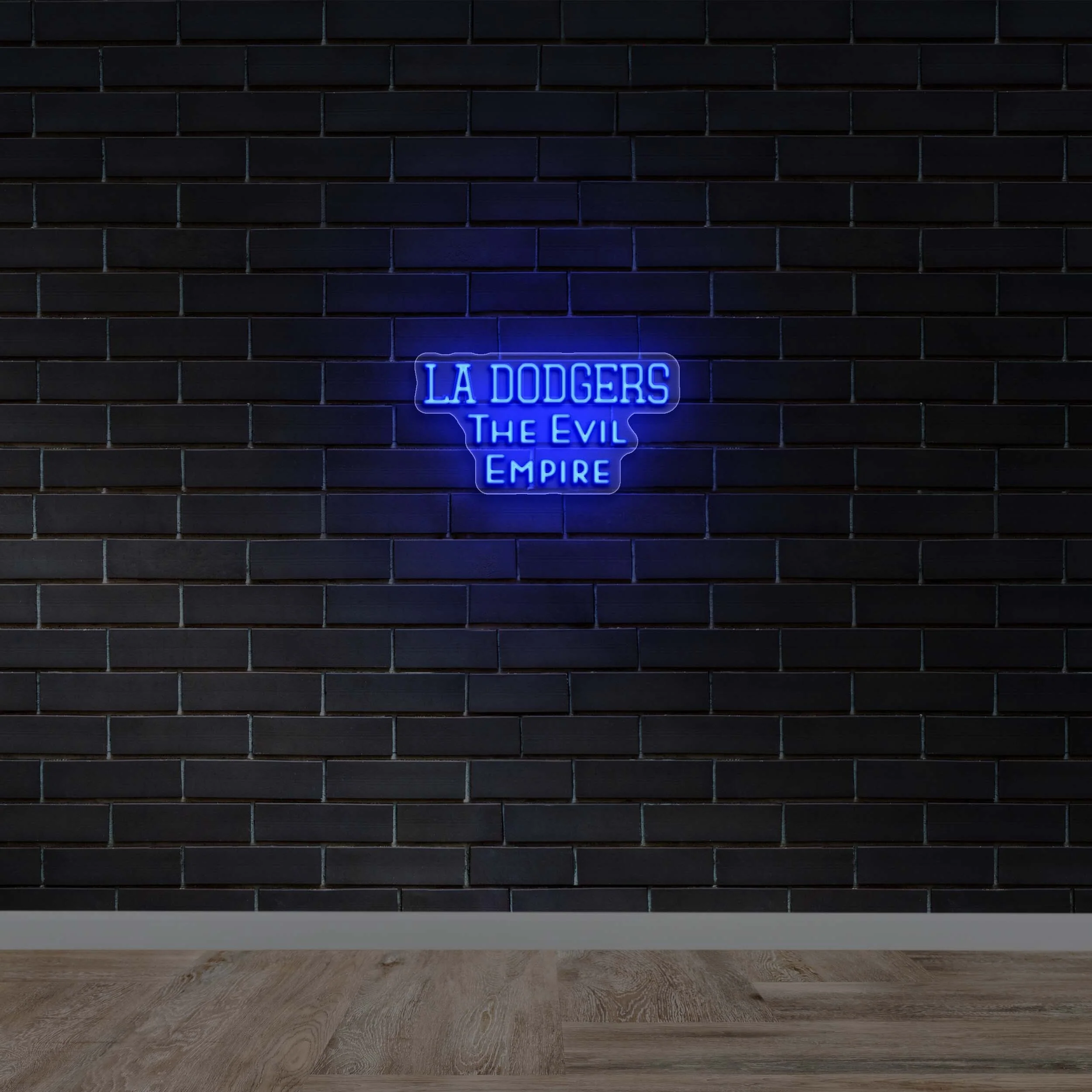 LA DODGERS THE EVIL EMPIRE - Premium Neon Artwork