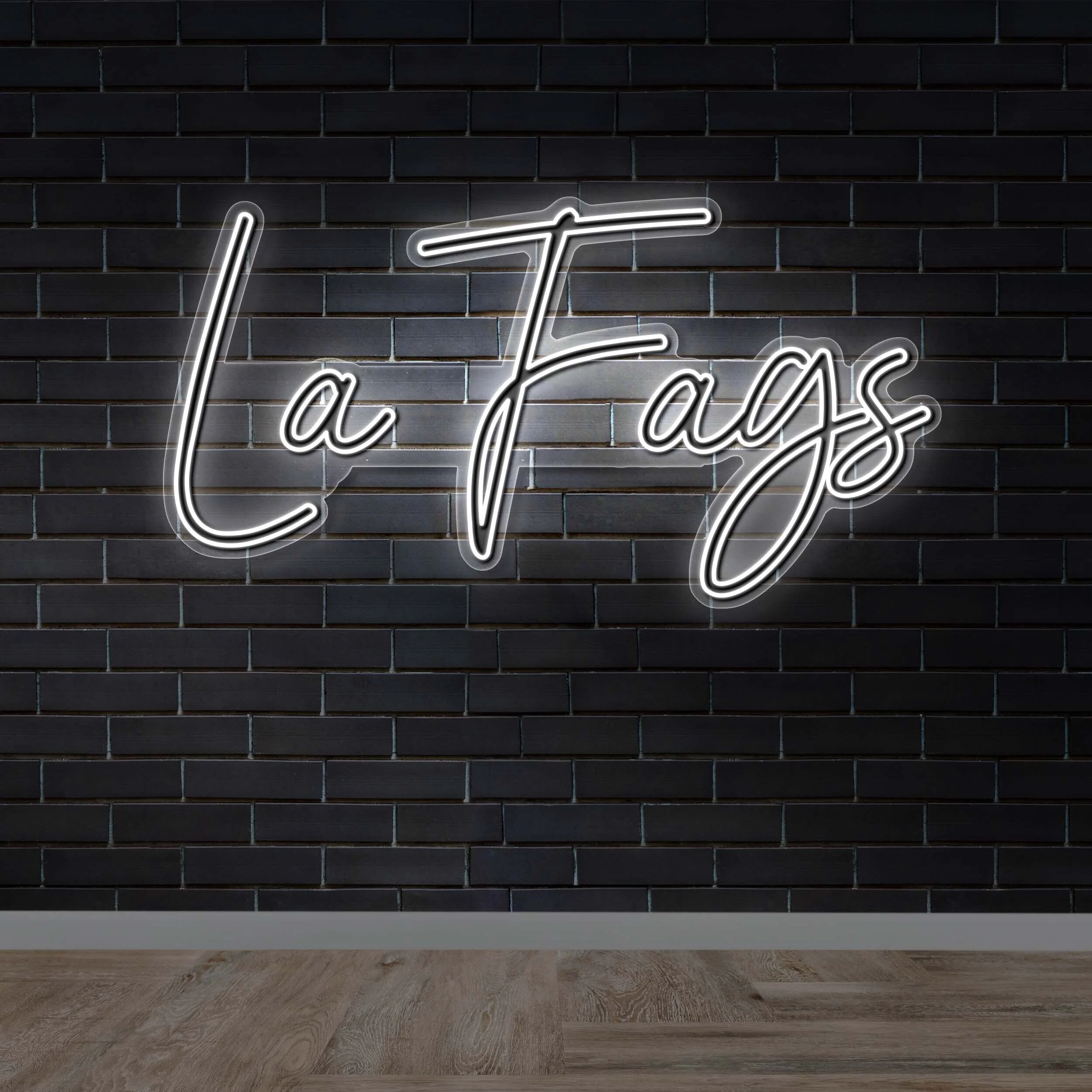 La Fags - Premium Neon Artwork