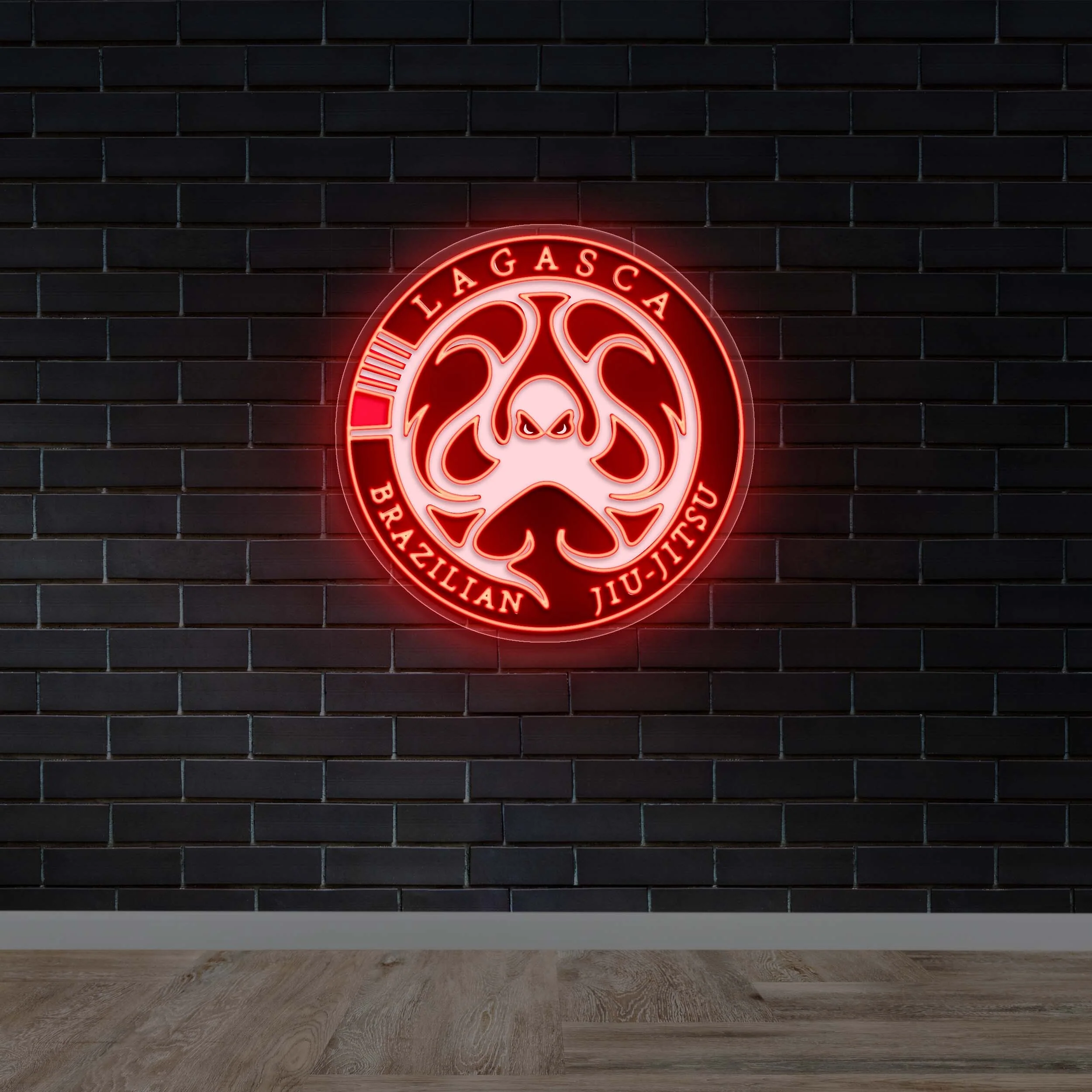 La Gasca Brazilian Jiu Jitsu - Premium Neon Artwork