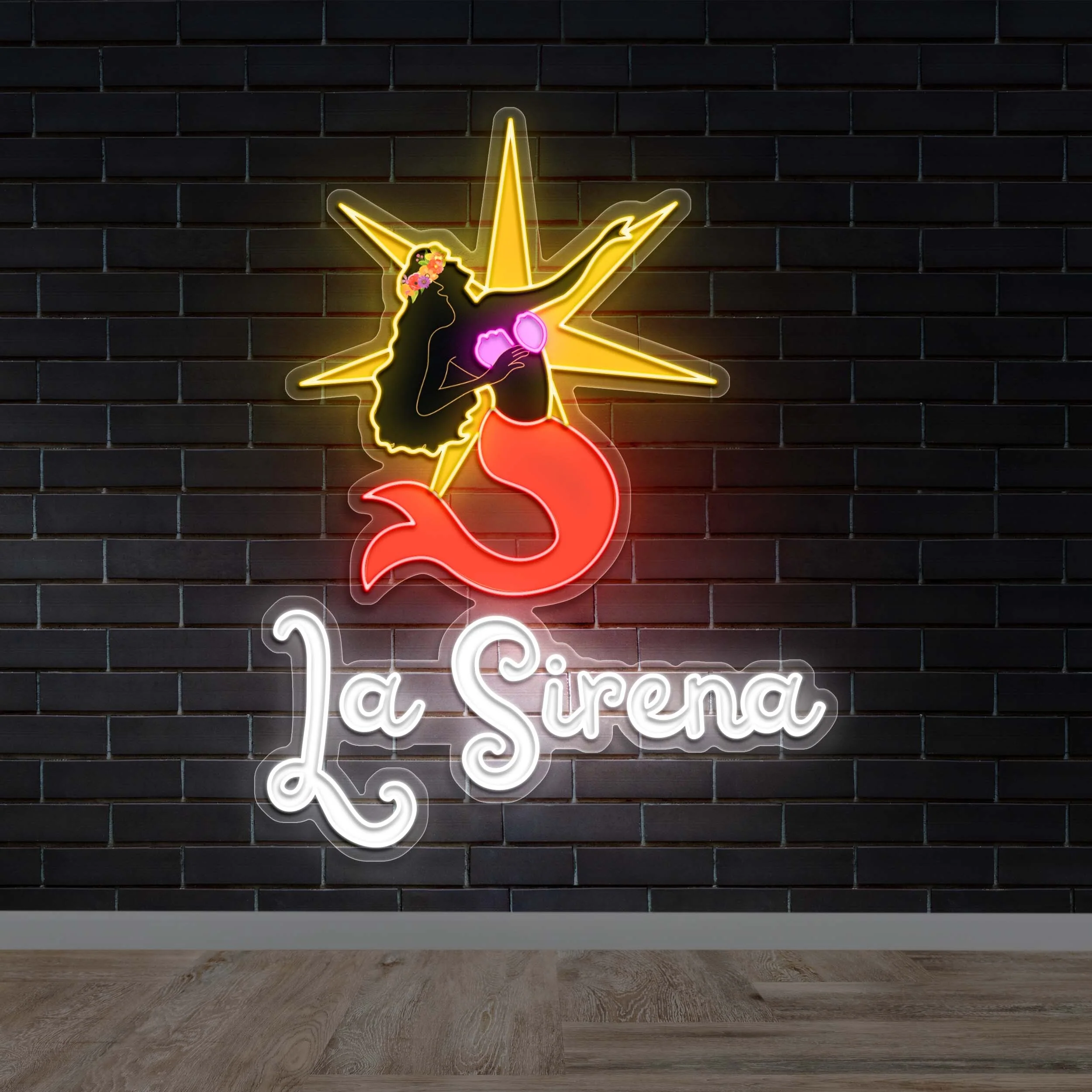 La Sirena - Premium Neon Artwork