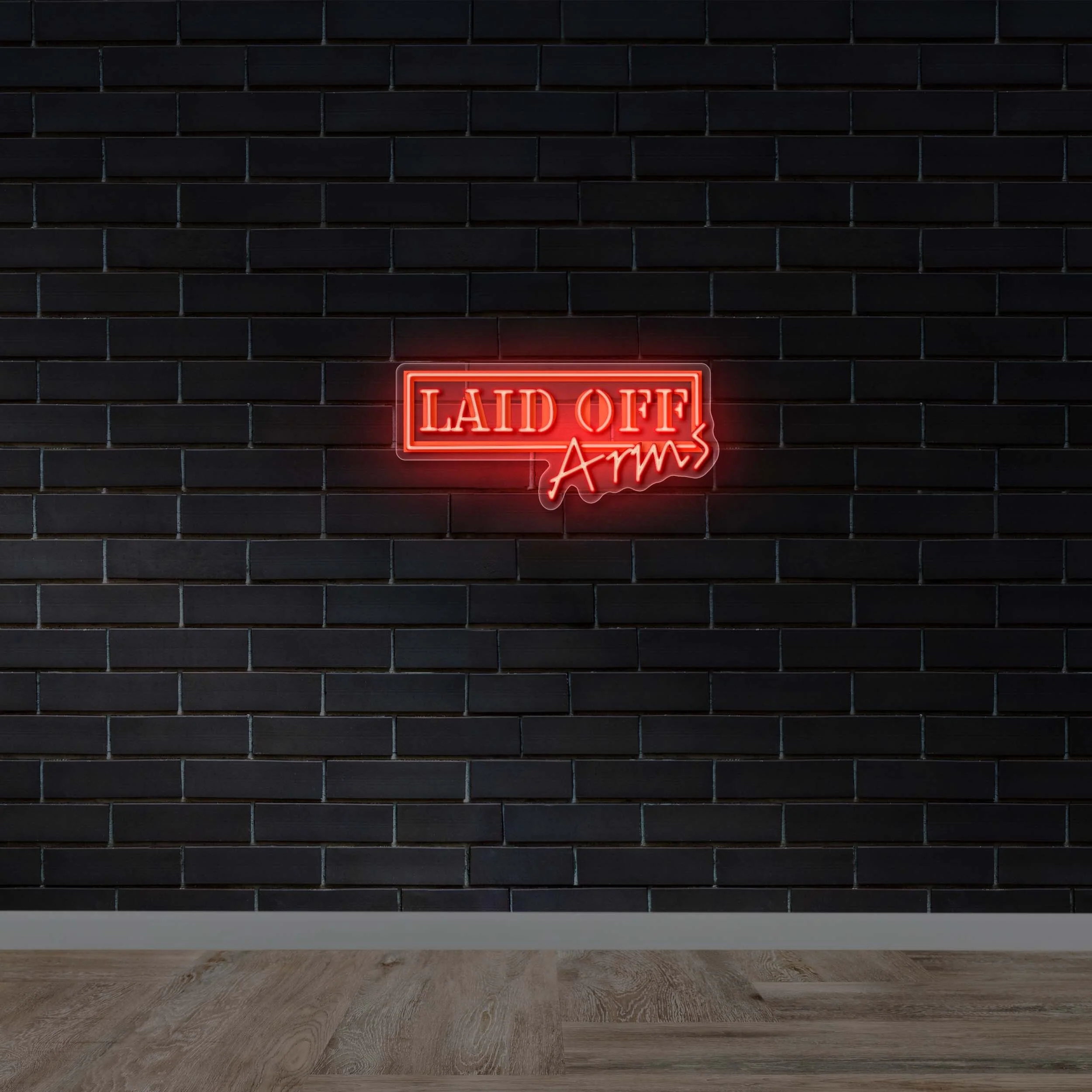 LAID OFF ARMS | 2nd Version - Premium Neon Artwork