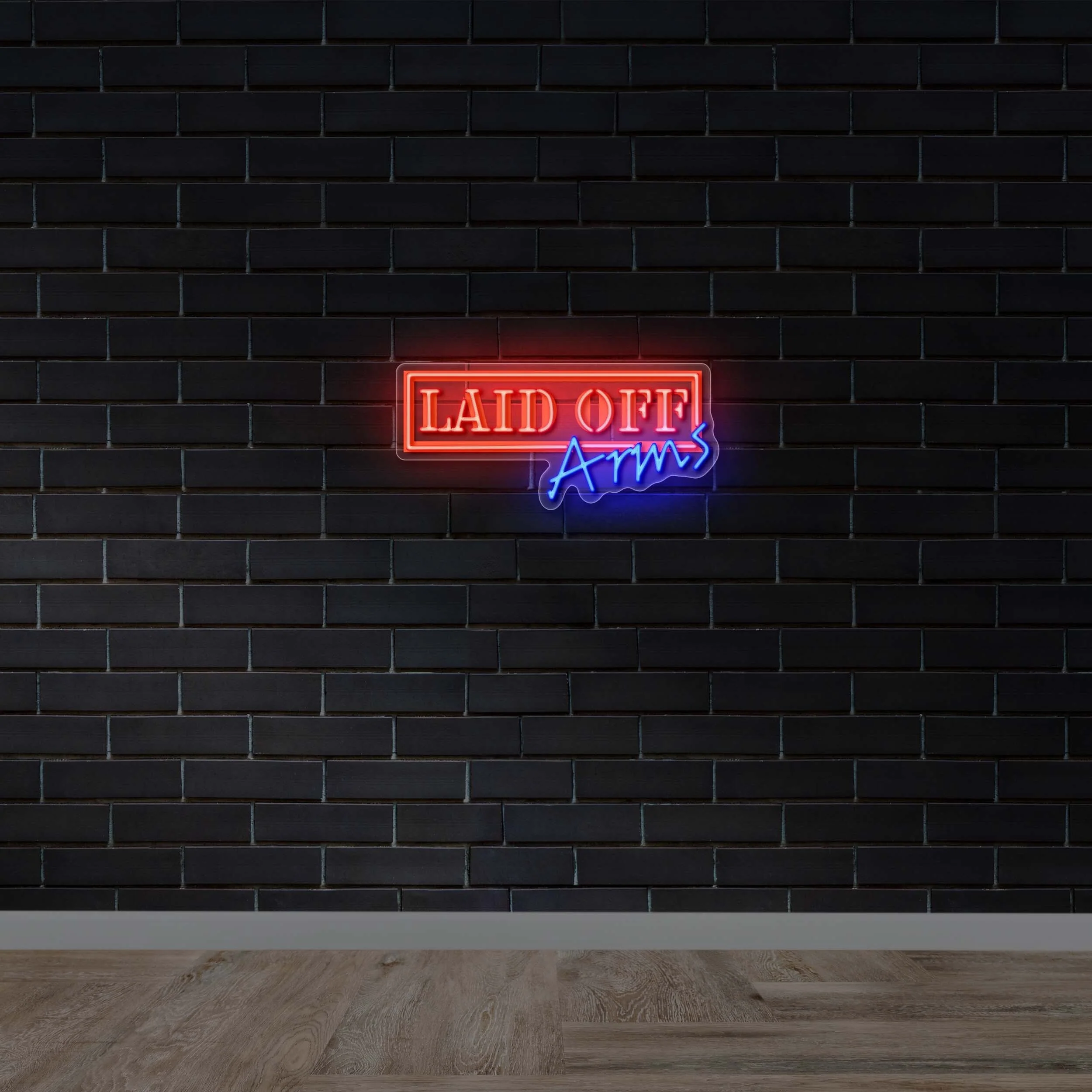 LAID OFF ARMS | 2nd Version - Premium Neon Artwork - Image 2