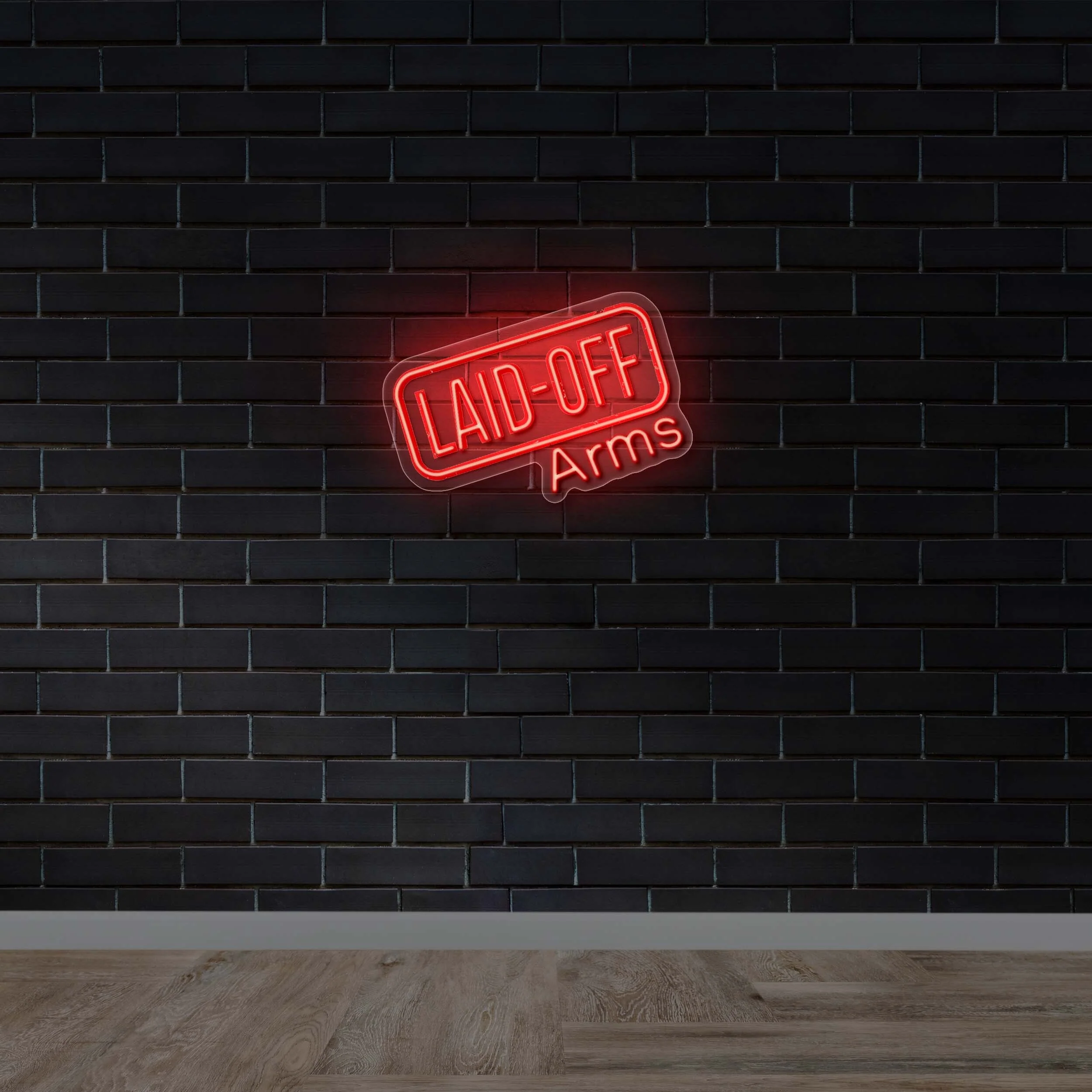LAID-OFF Arms - Premium Neon Artwork - Image 2