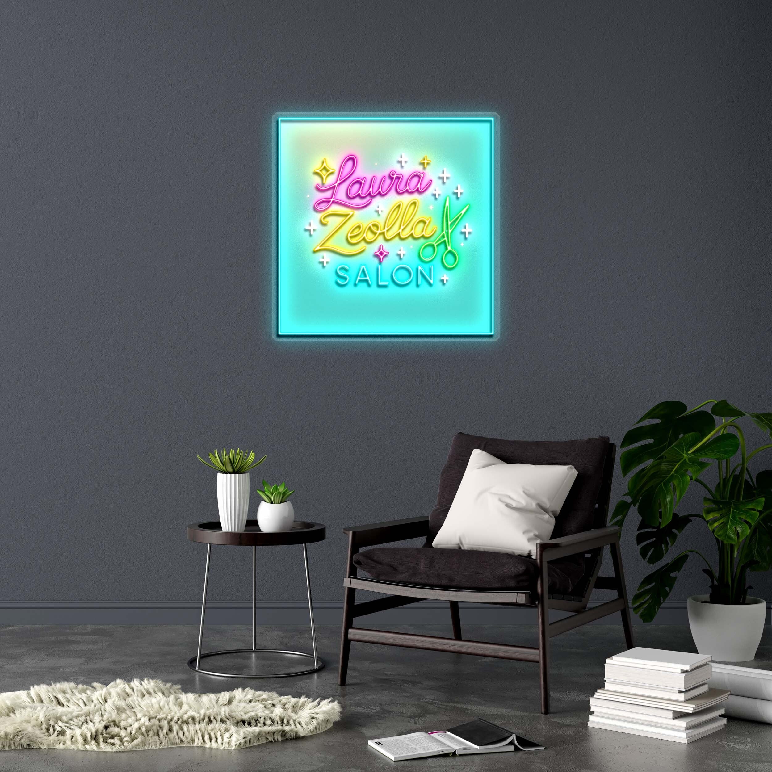 Laura Zeolla SALON - Premium Neon Artwork