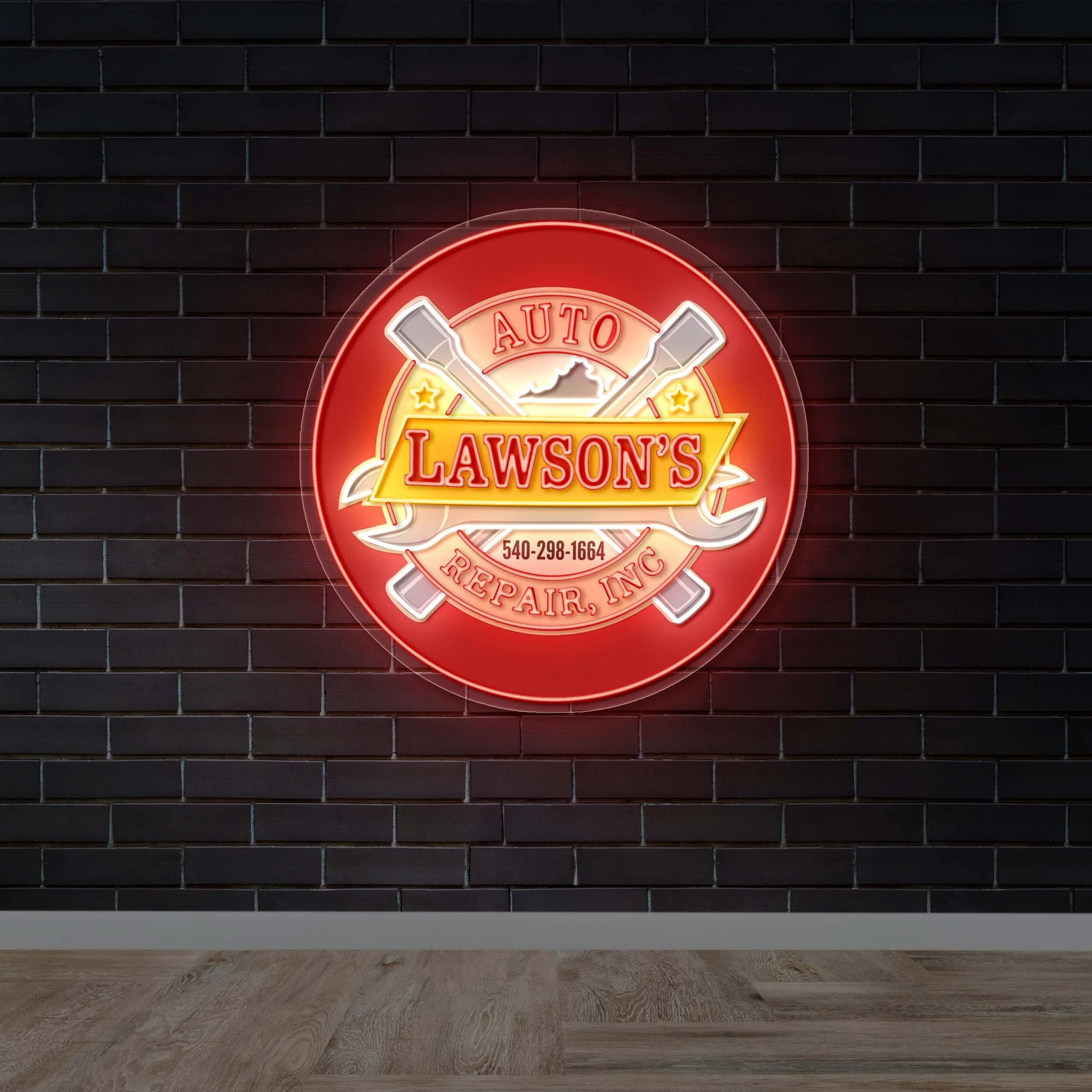 Lawson’s Auto Repair, Inc - Premium Neon Artwork