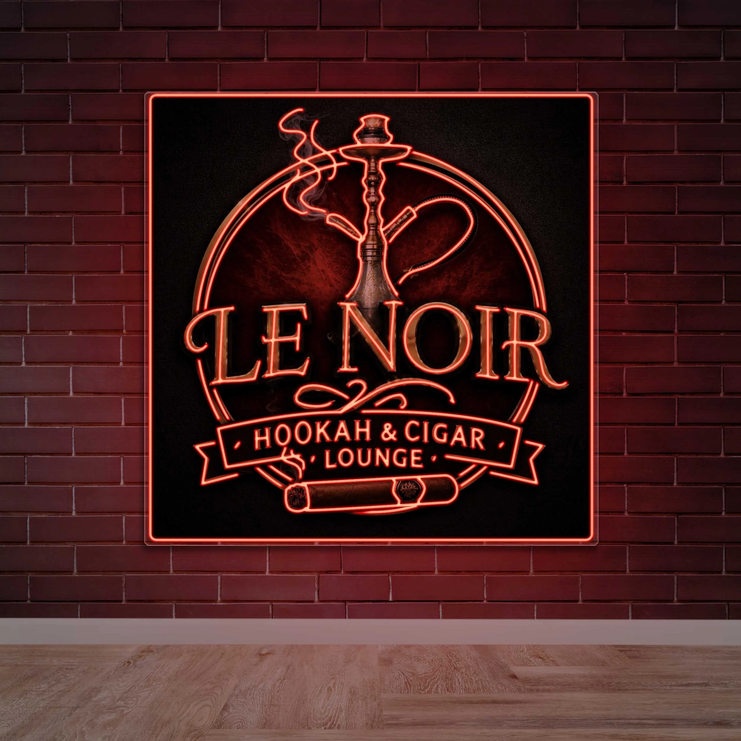 Le Noir - Premium Neon Artwork