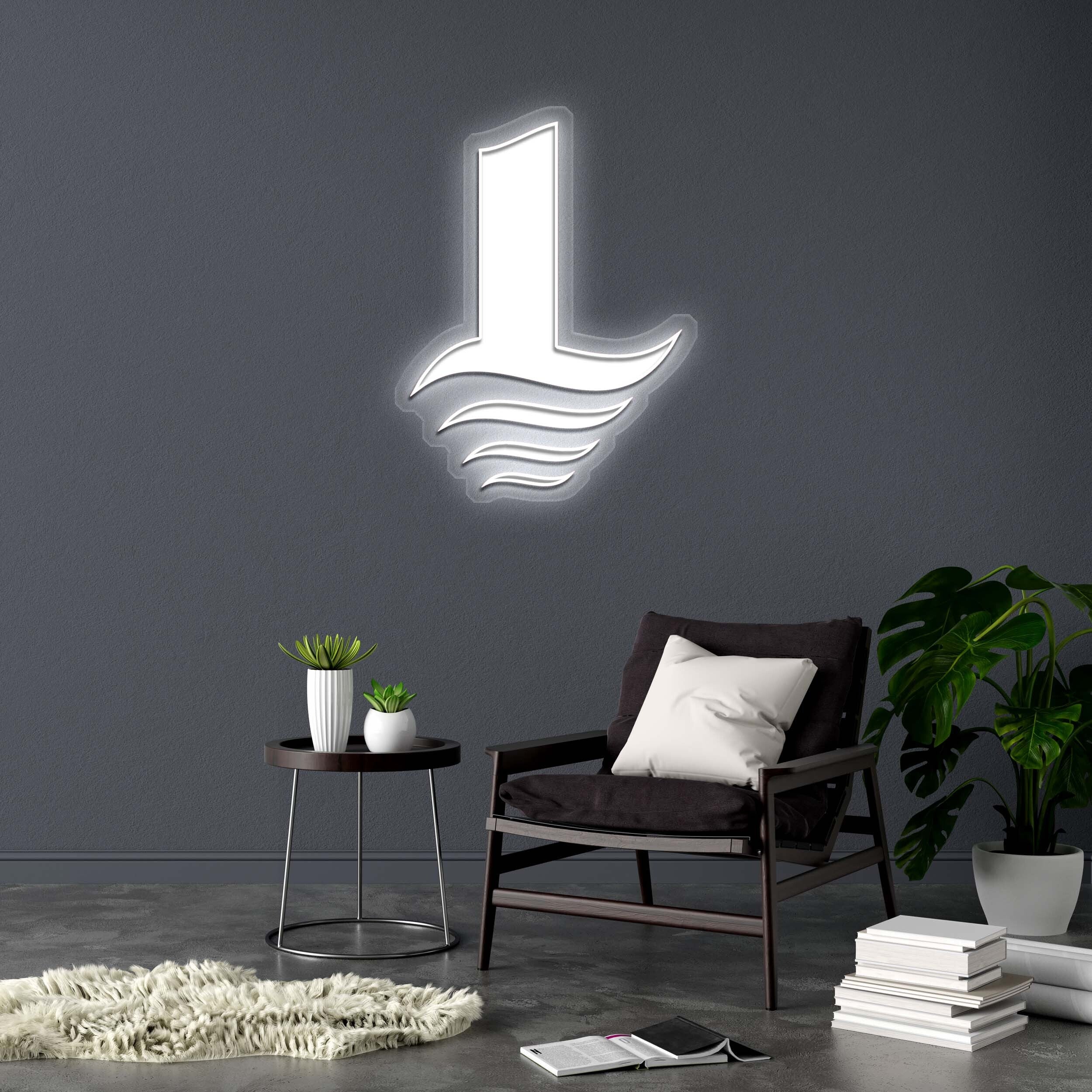 Legacy Foundation logo - Premium Neon Artwork