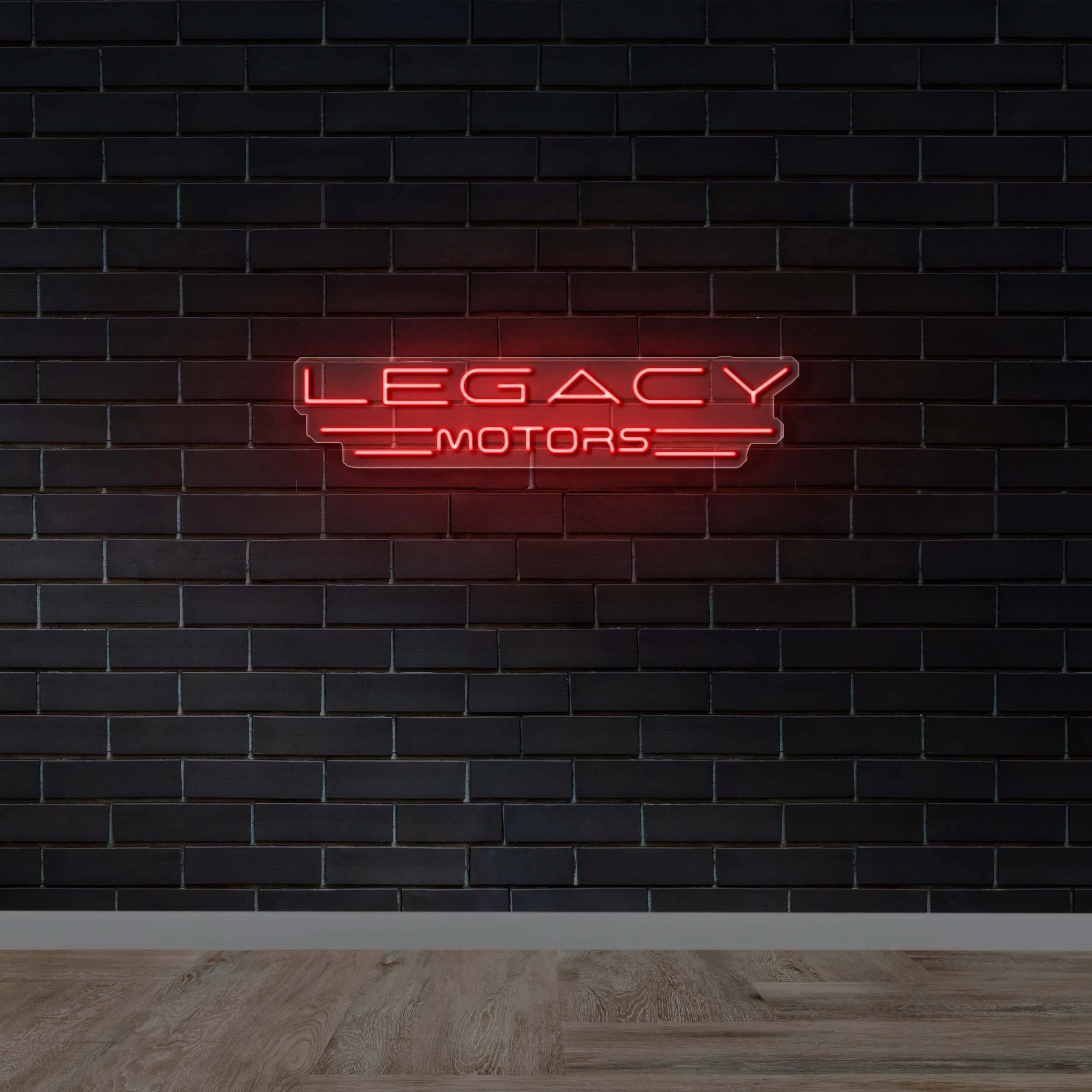 LEGACY MOTORS - Premium Neon Artwork