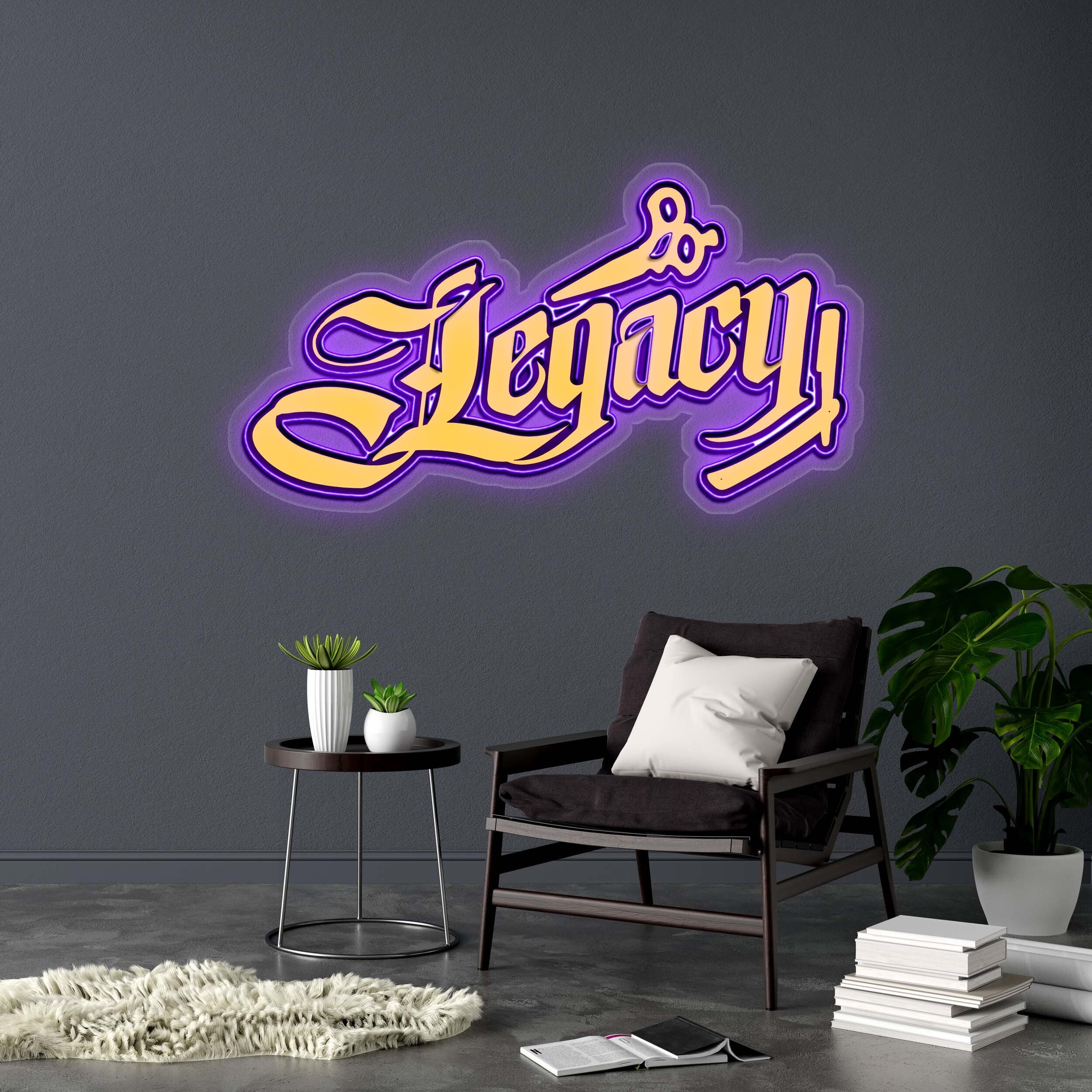 Legacy - Premium Neon Artwork