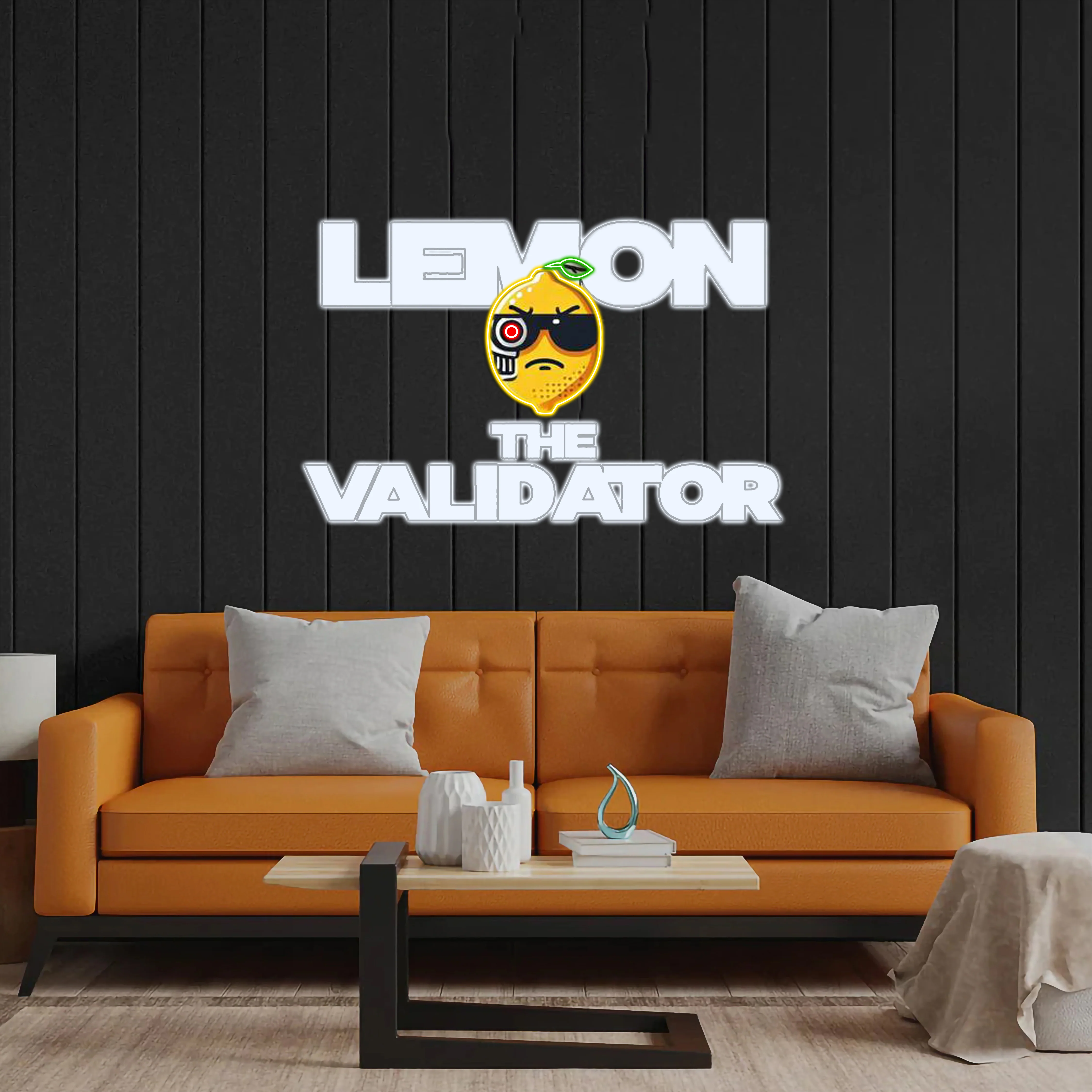 Lemon The Validator - Premium Neon Artwork