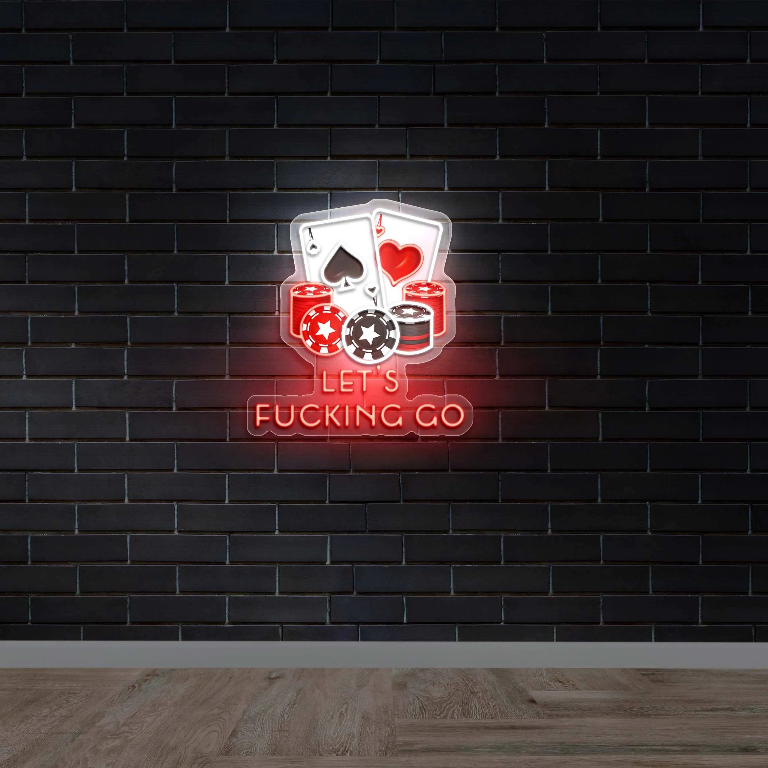 Let’s Fucking Go | 2nd Version - Premium Neon Artwork