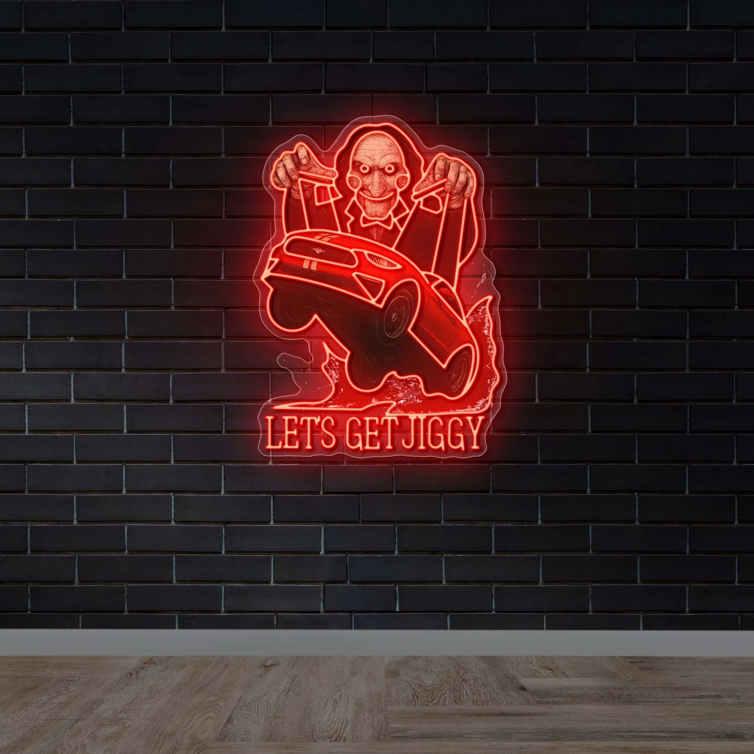 Let’s Get Jiggy - Premium Neon Artwork