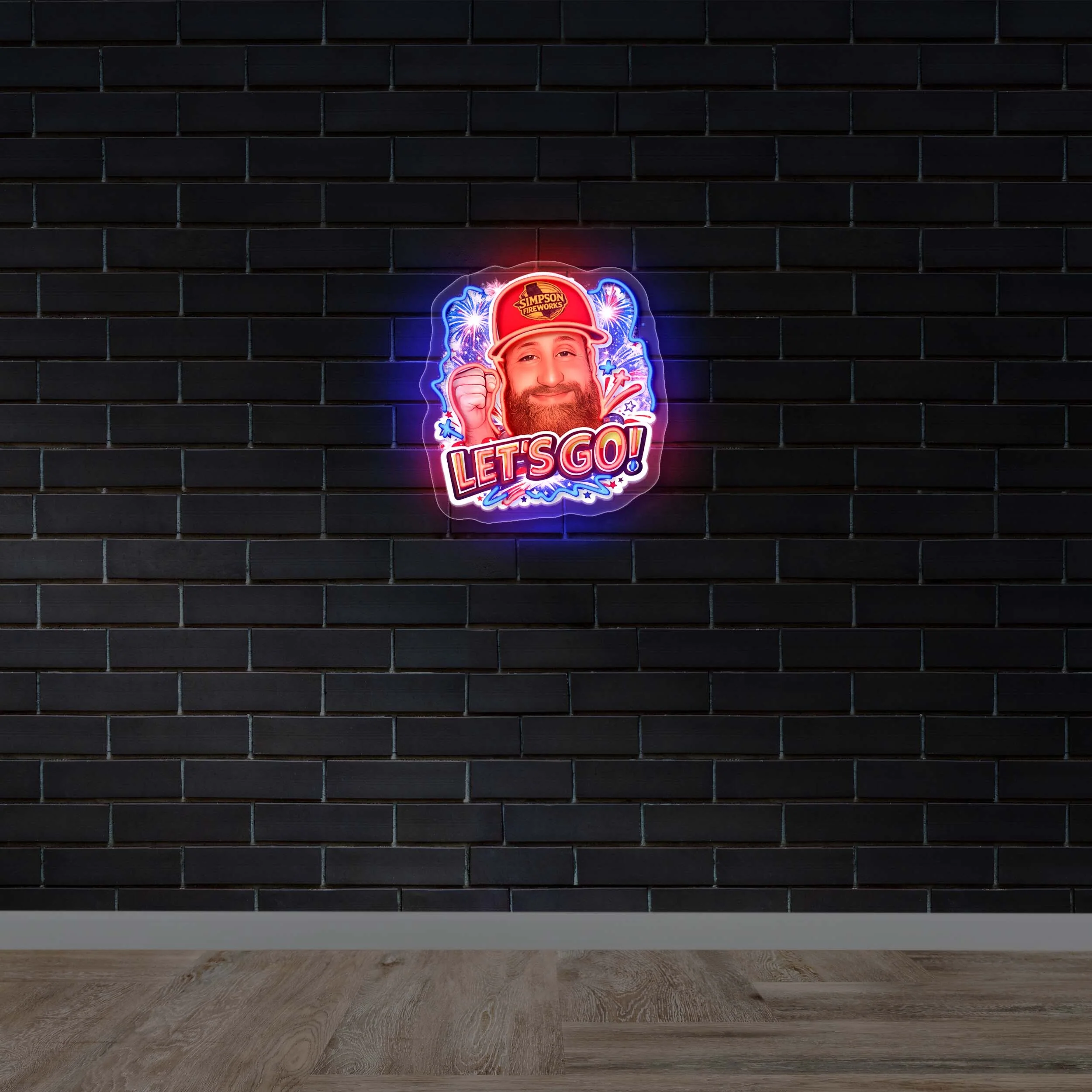 LET'S GO | 2nd Version - Premium Neon Artwork