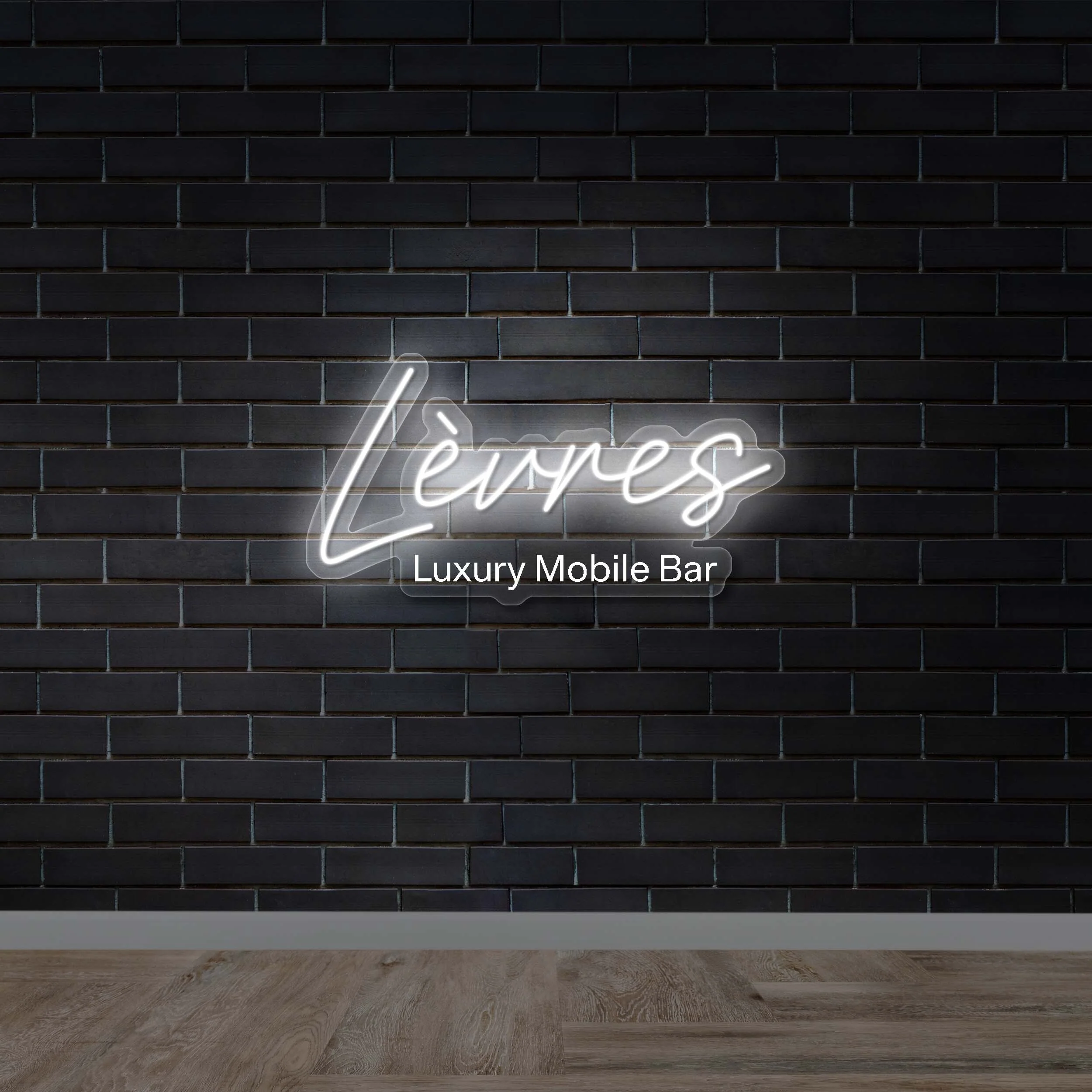 Lèvres Luxury Mobile Bar - Premium Neon Artwork