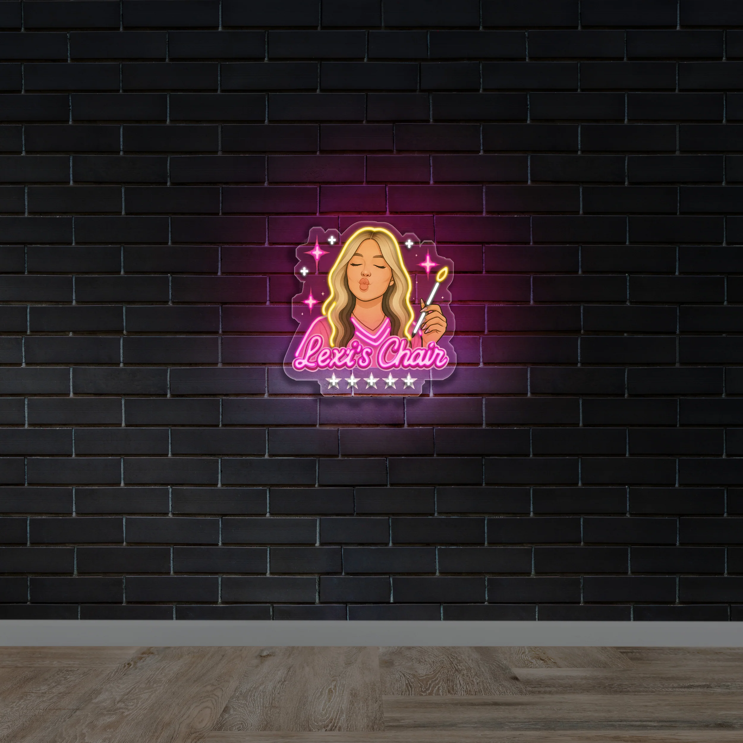 Lexi’s Chair - Premium Neon Artwork