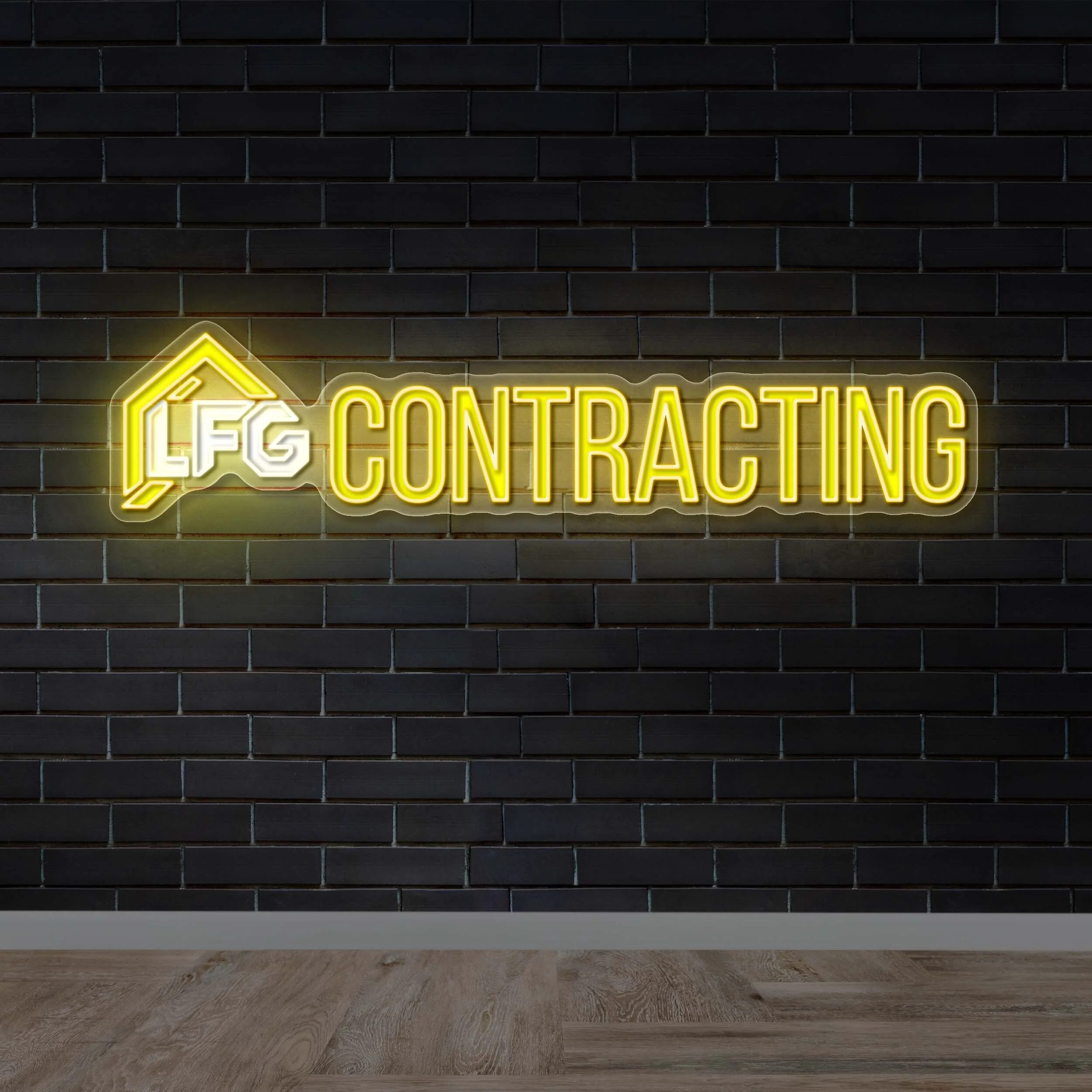 LFG CONTRACTING | 4th version -  Premium Neon Artwork