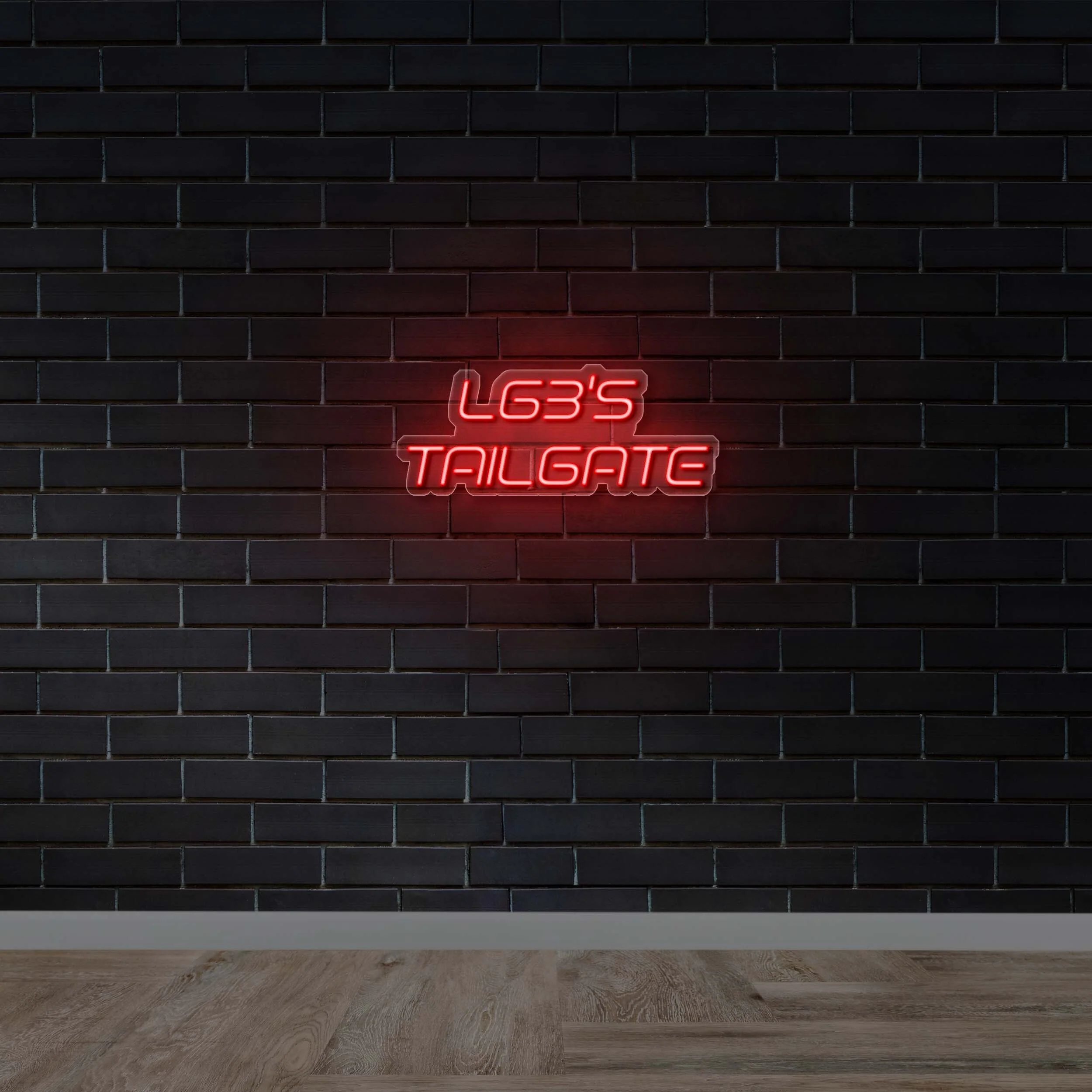 LG3’s Tailgate - Premium Neon Artwork