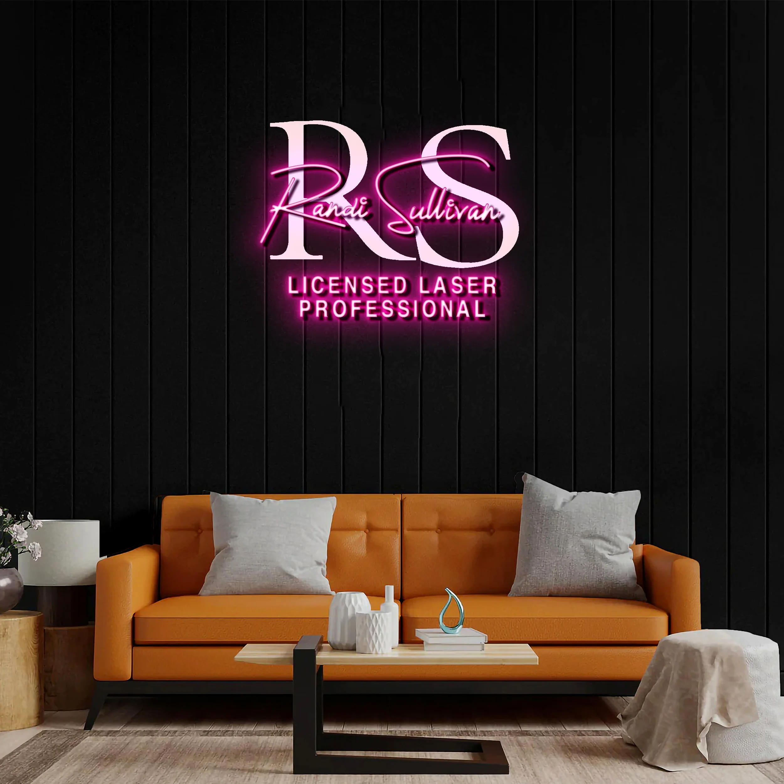 LICENSED LASER PROFESSIONAL - Premium Neon Artwork