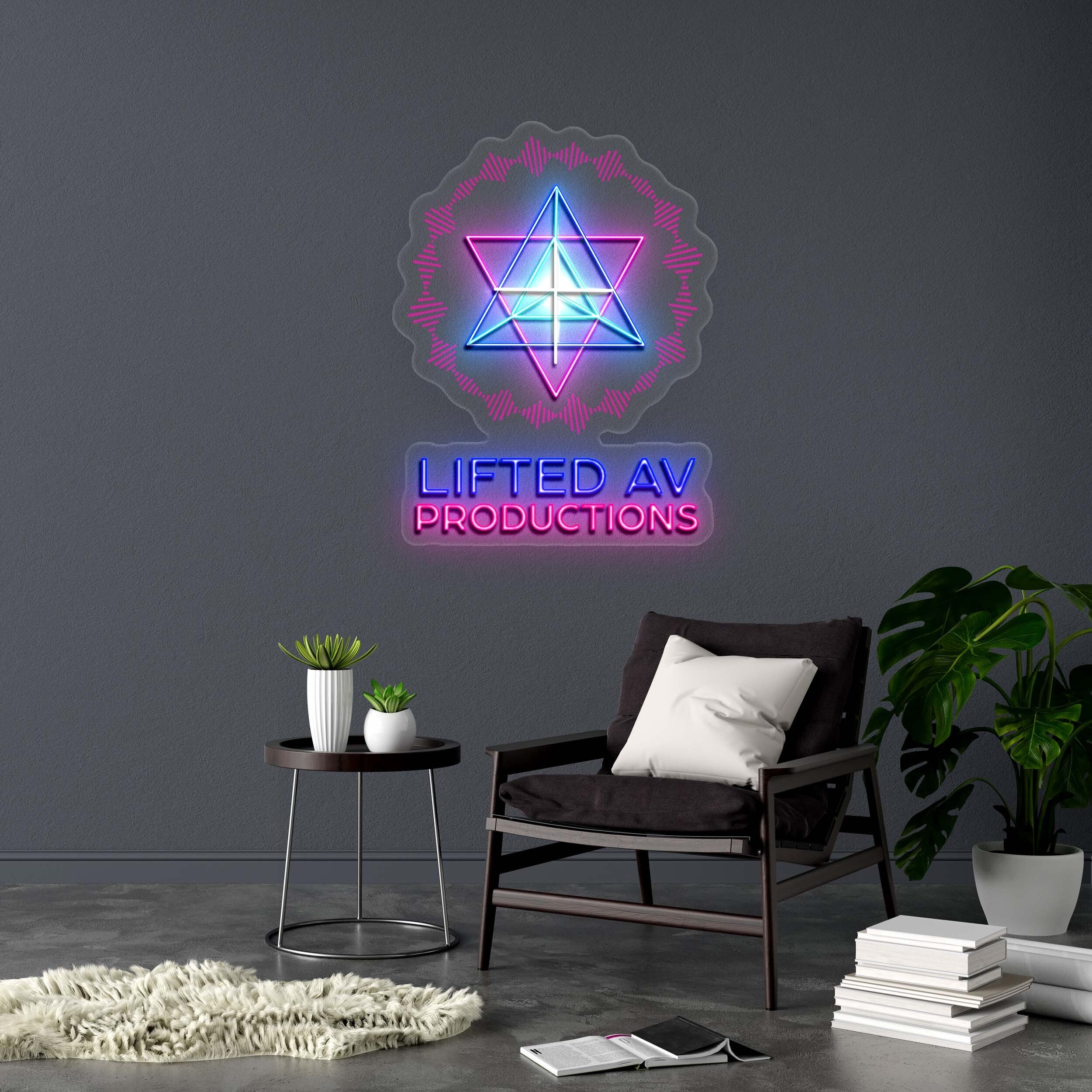 LIFTED AV PRODUCTIONS - Premium Neon Artwork