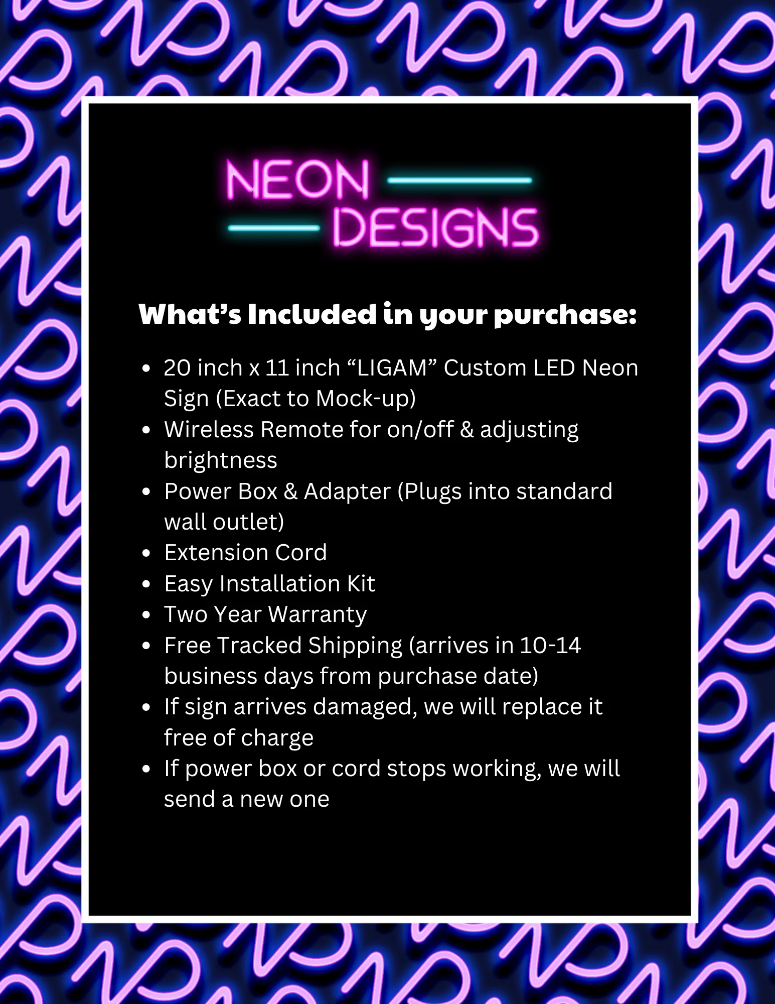 LIGAM - Premium Neon Artwork - Image 2