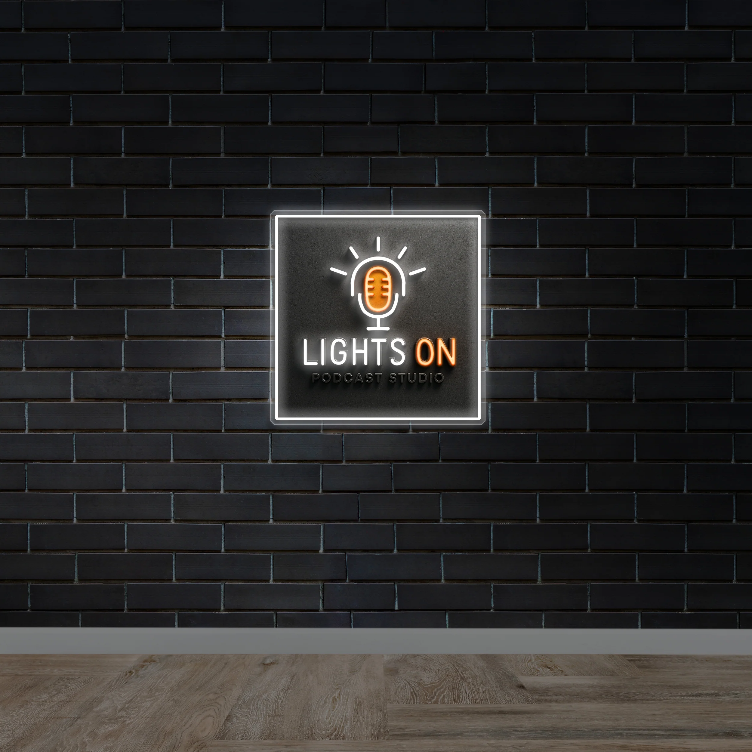 LIGHTS ON - Premium Neon Artwork