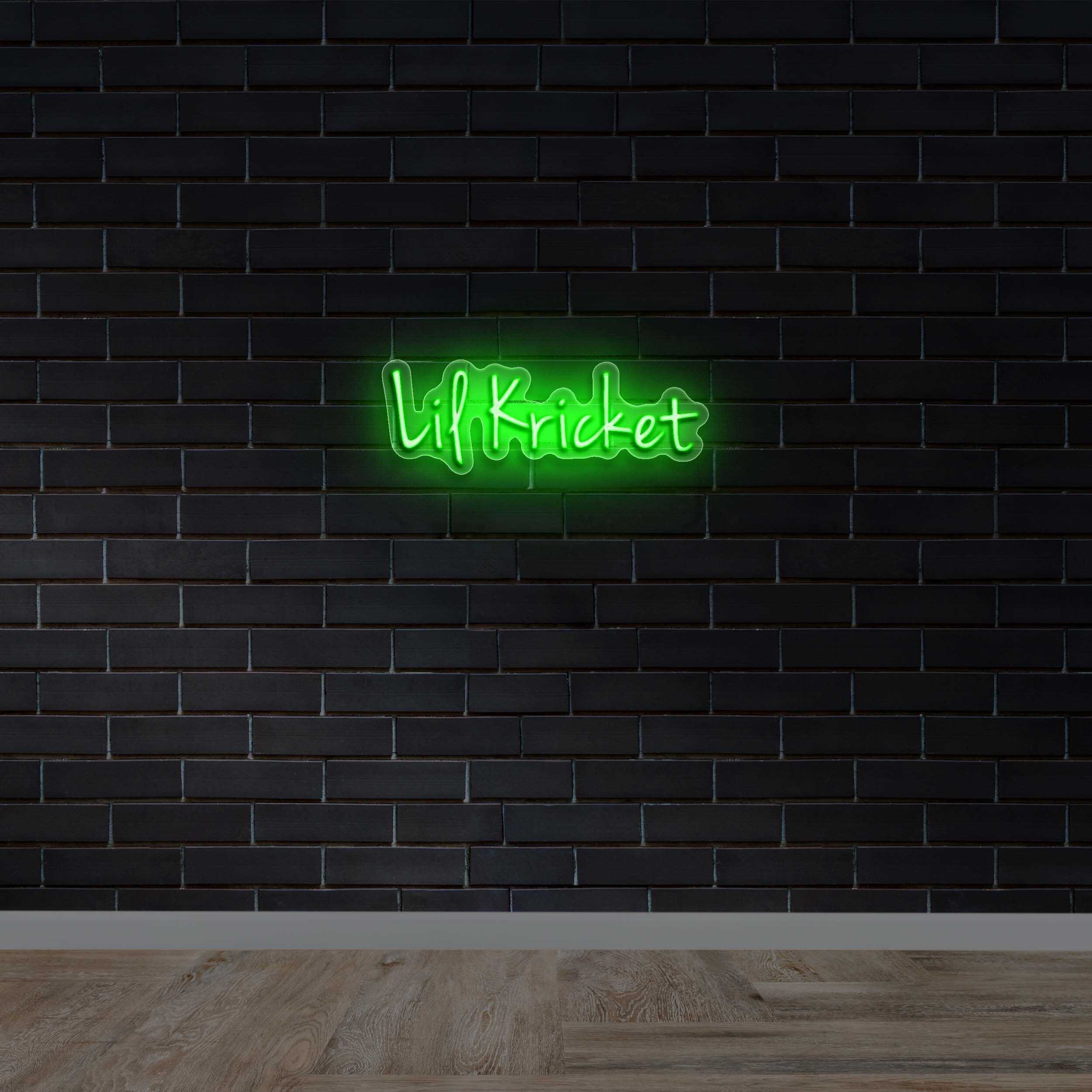 Lil Kricket – Premium Neon Artwork