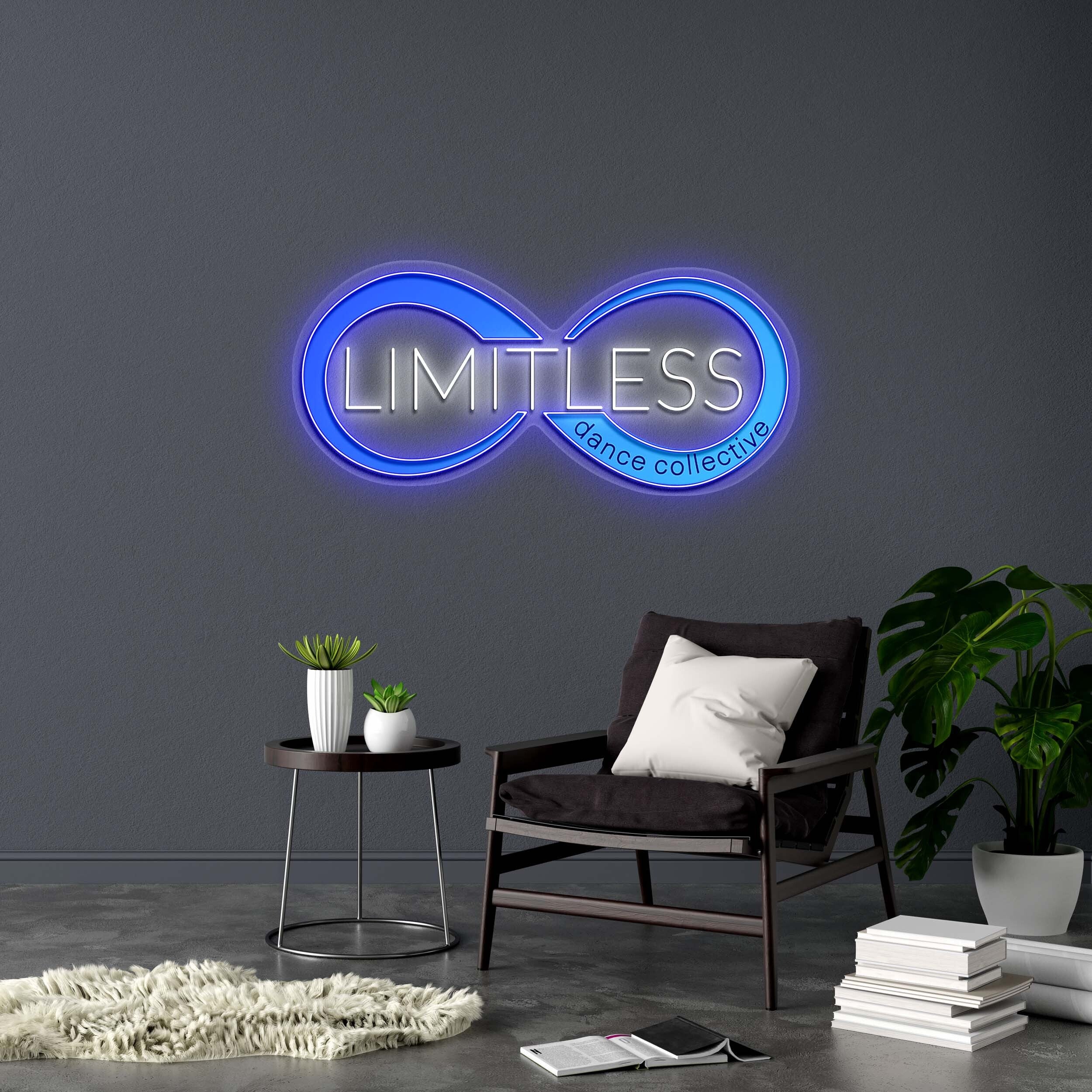 LIMITLESS dance collective - Premium Neon Artwork