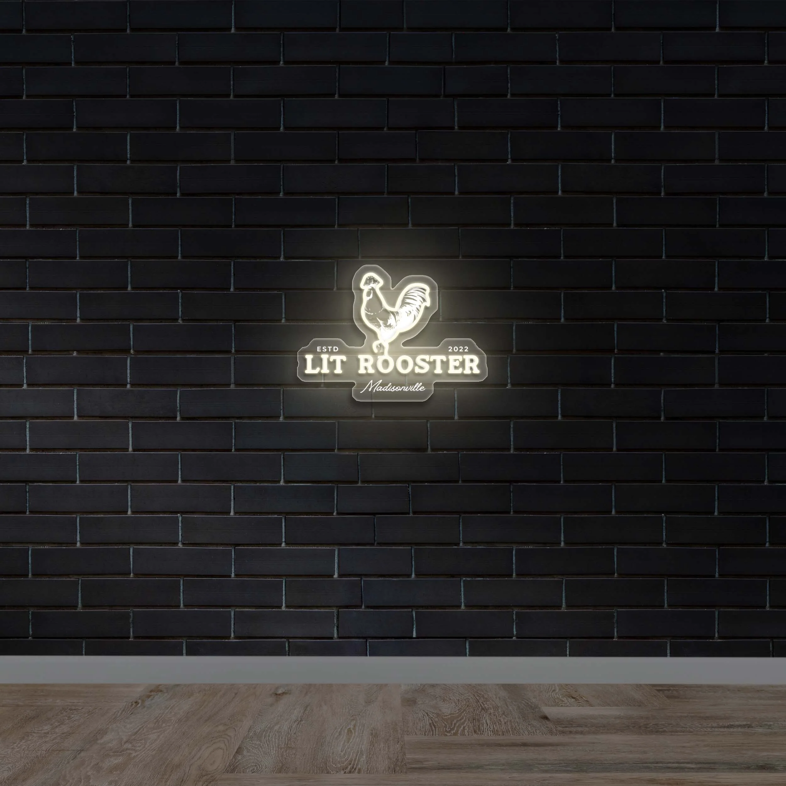 LIT ROOSTER - Premium Neon Artwork - Image 2