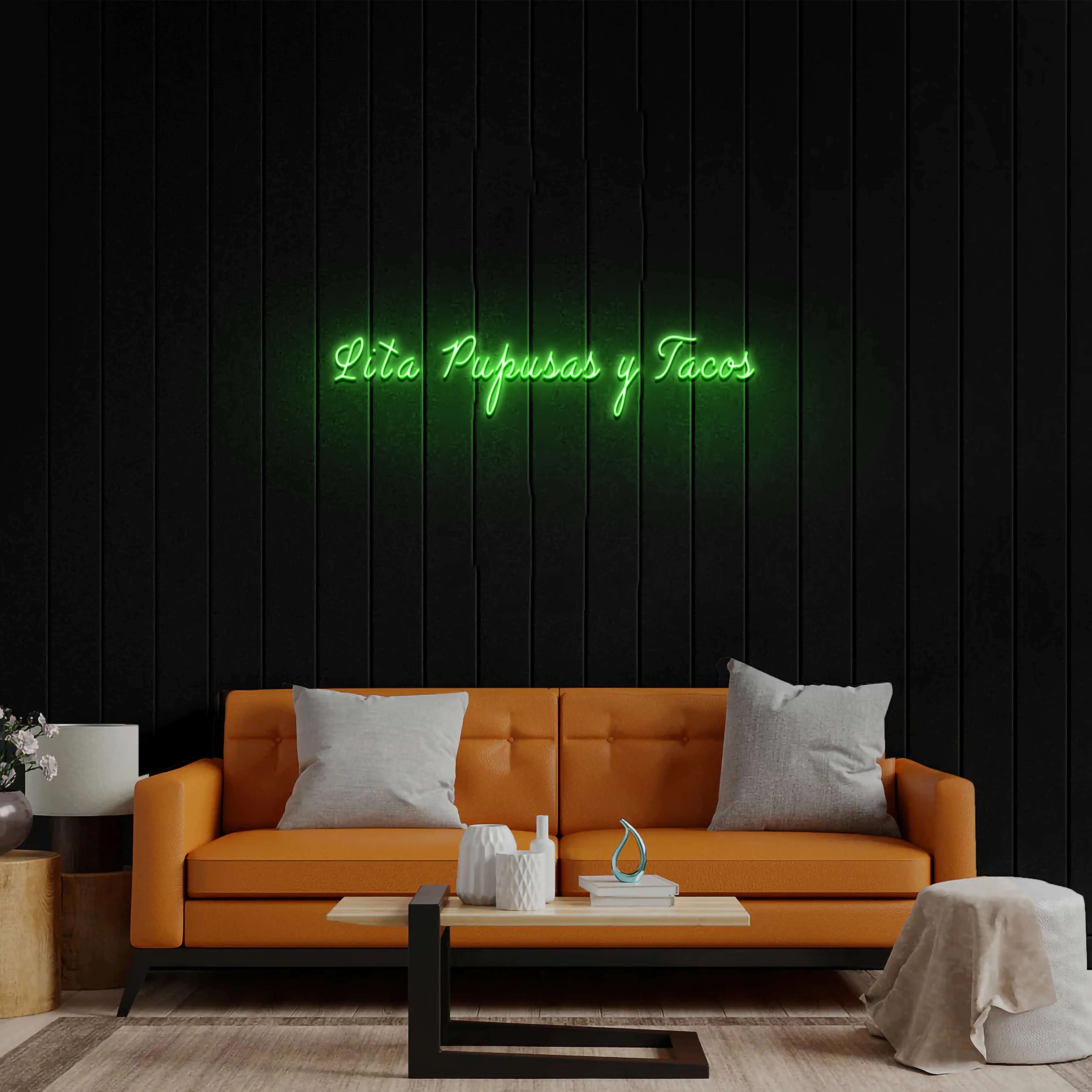 Lita Pupusas y Tacos - Premium Neon Artwork