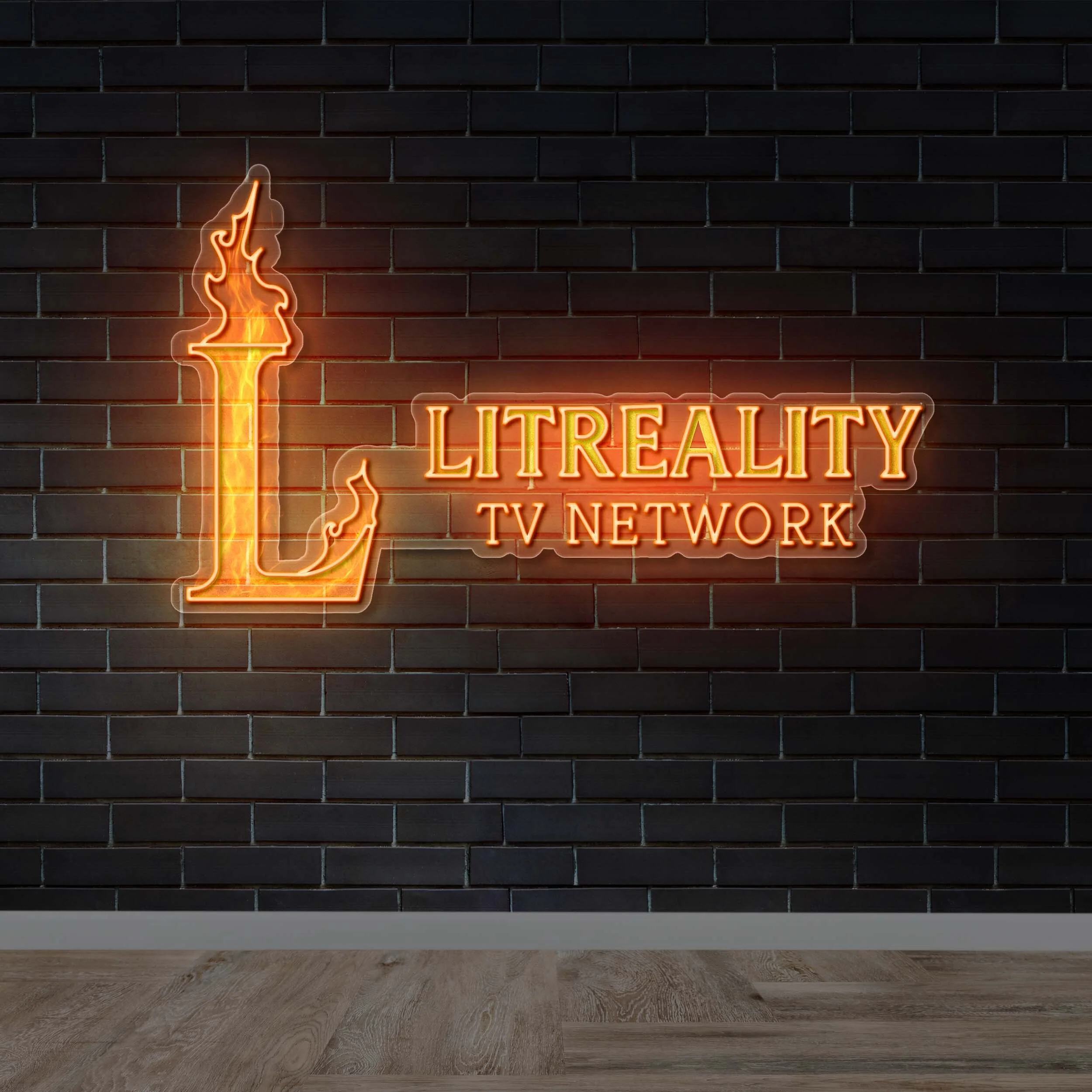 LITREALITY TV NETWORK - Premium Neon Artwork