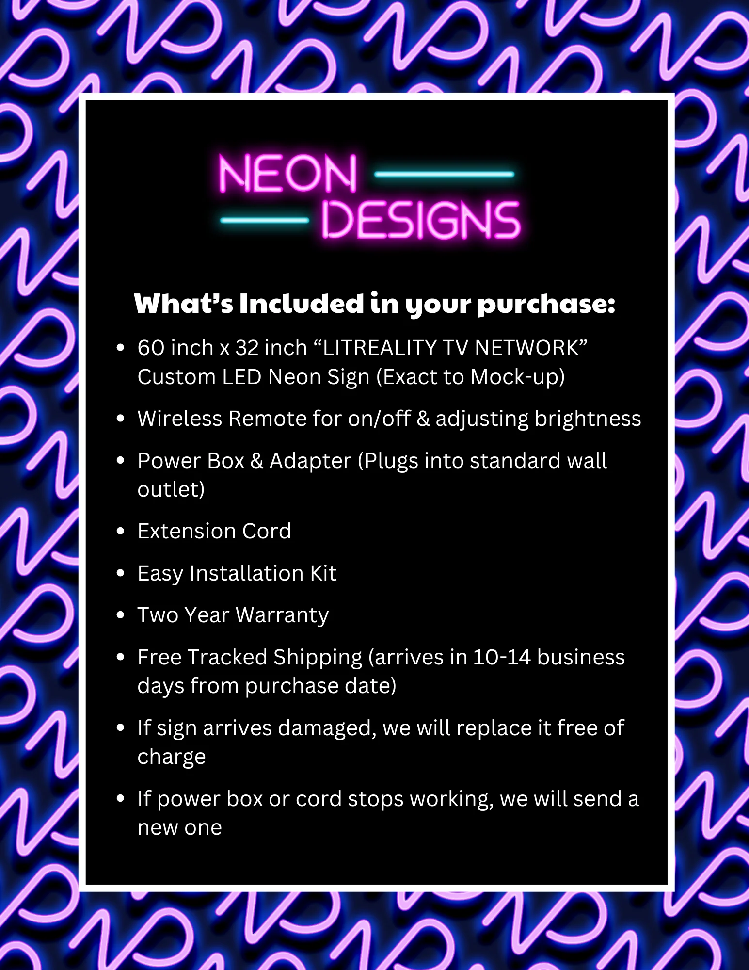 LITREALITY TV NETWORK - Premium Neon Artwork - Image 2
