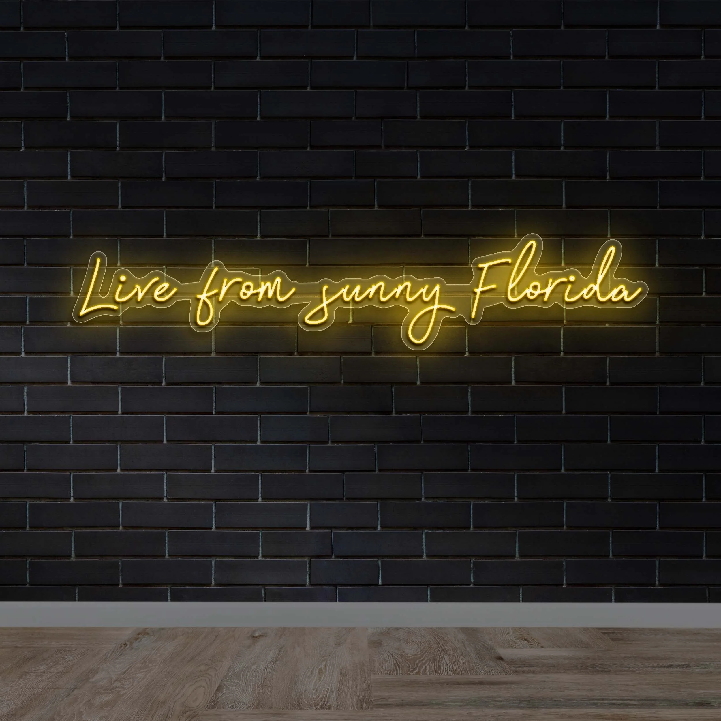 Live From Sunny Florida - Premium Neon Artwork