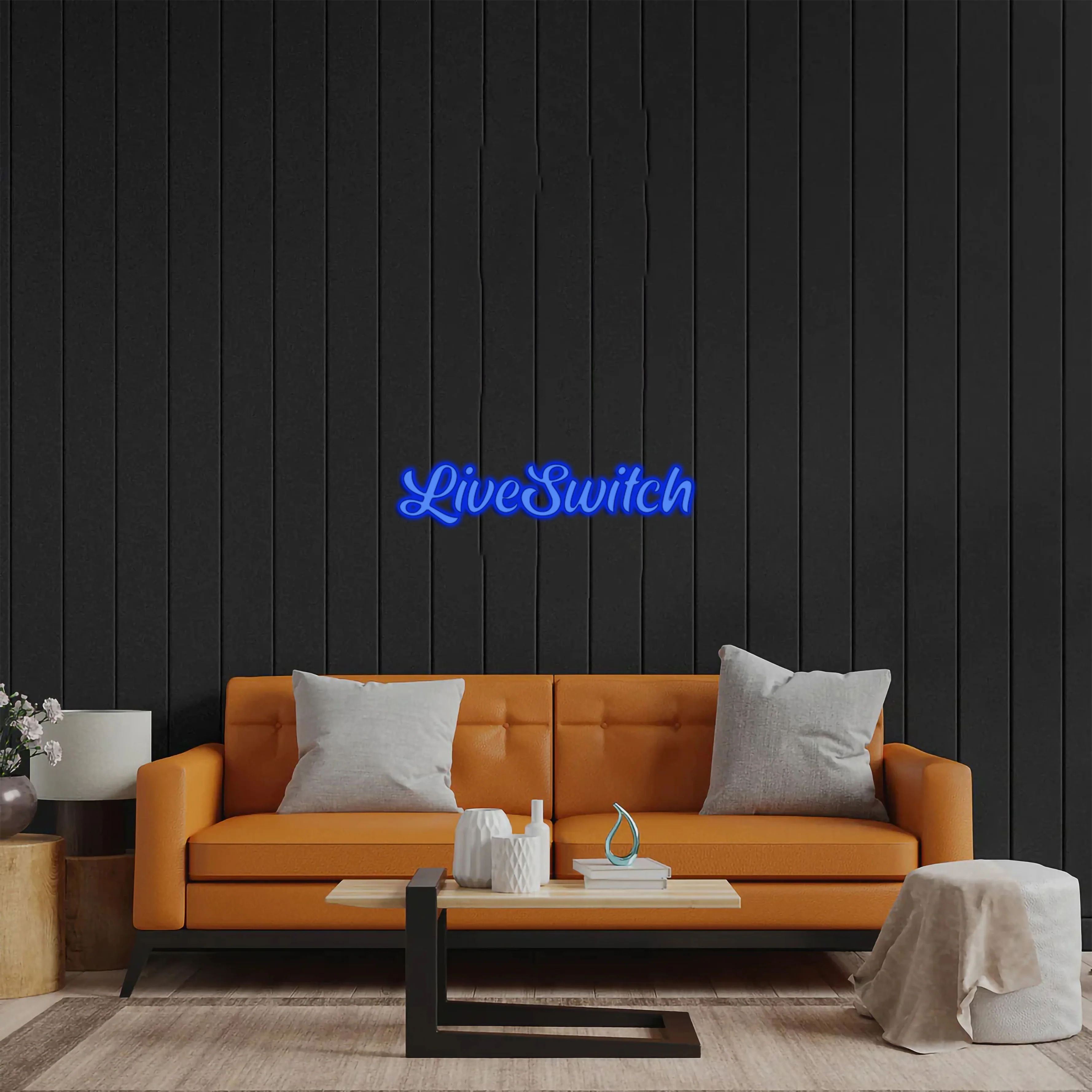 LiveSwitch - Premium Neon Artwork