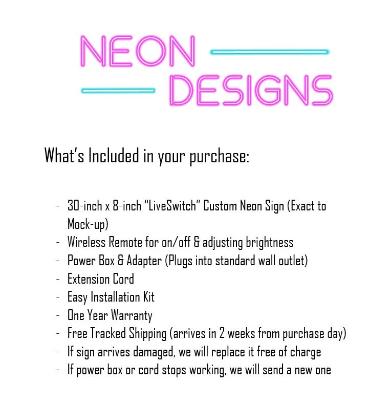 LiveSwitch - Premium Neon Artwork - Image 2