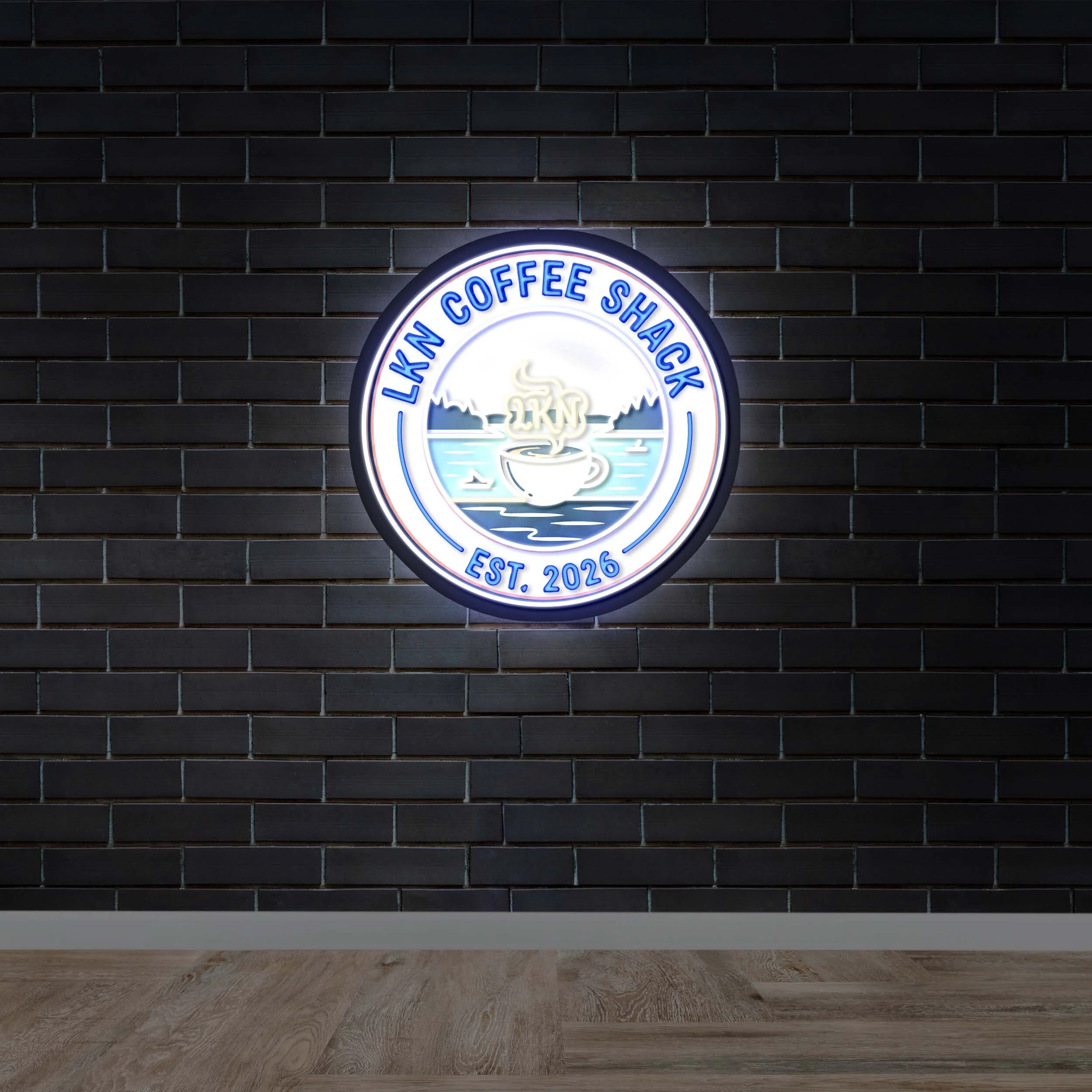 LKN COFFEE SHACK - Premium Neon Artwork