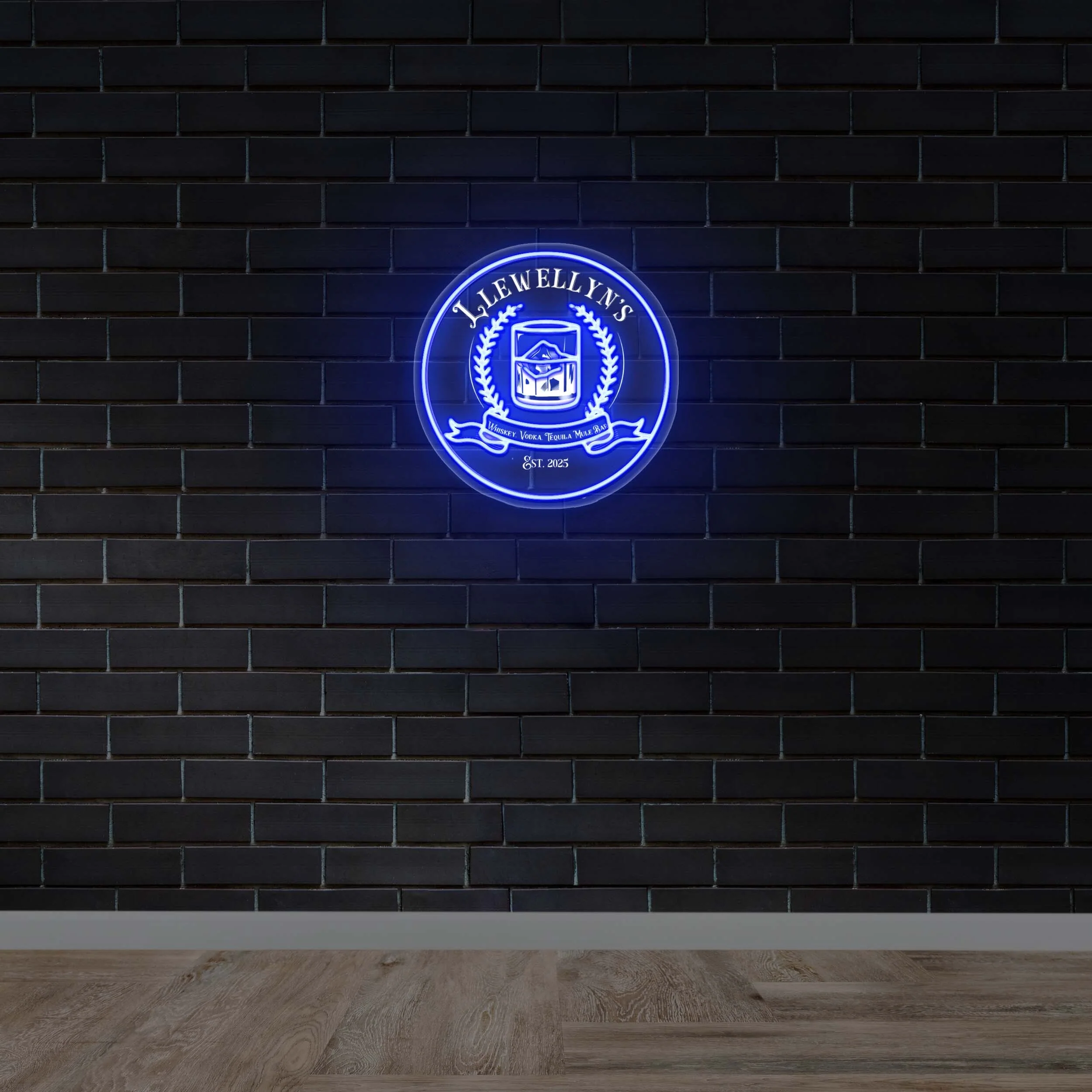 Llewellyn's Friends Welcome - Premium Neon Artwork