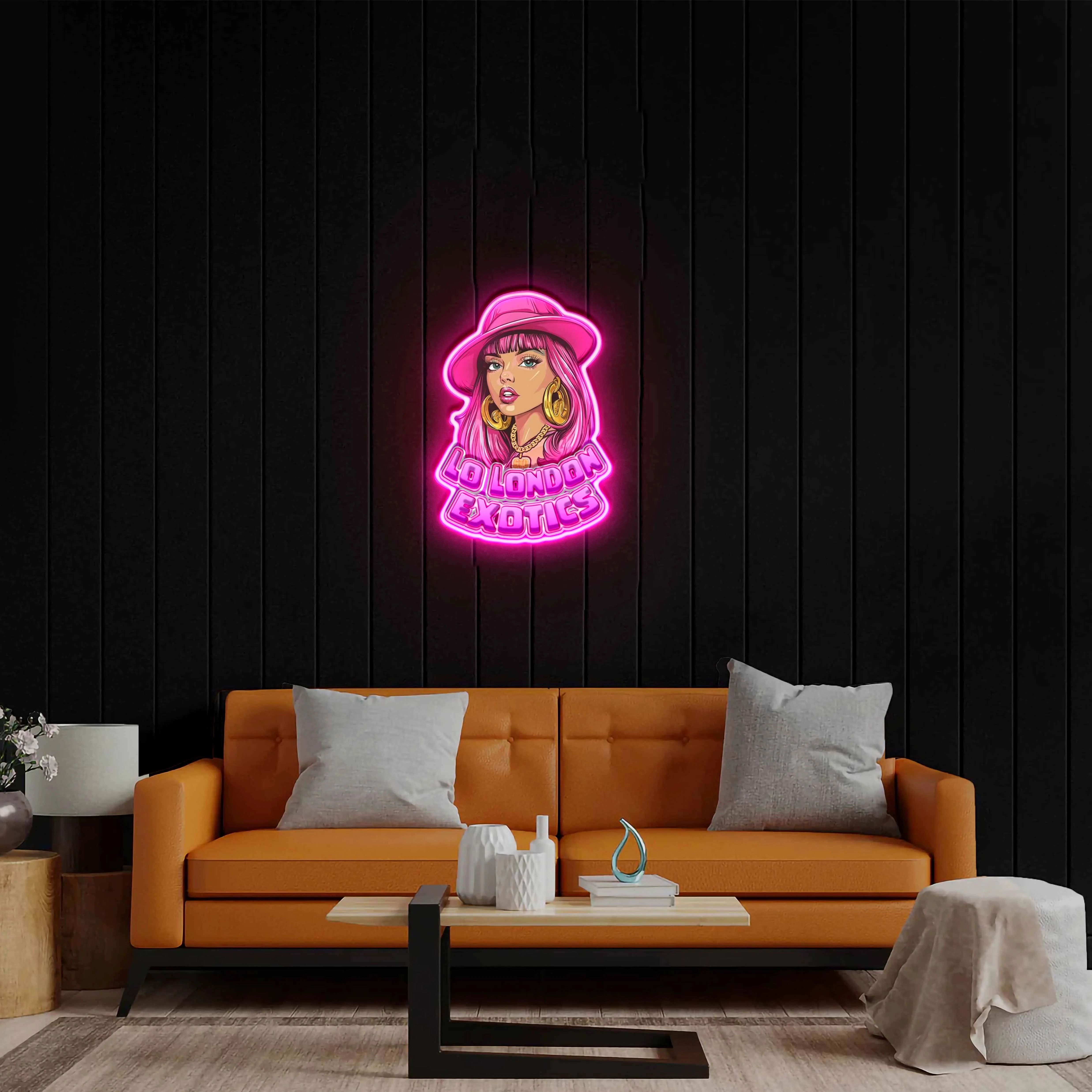 Lo London Exotics - Premium Neon Artwork